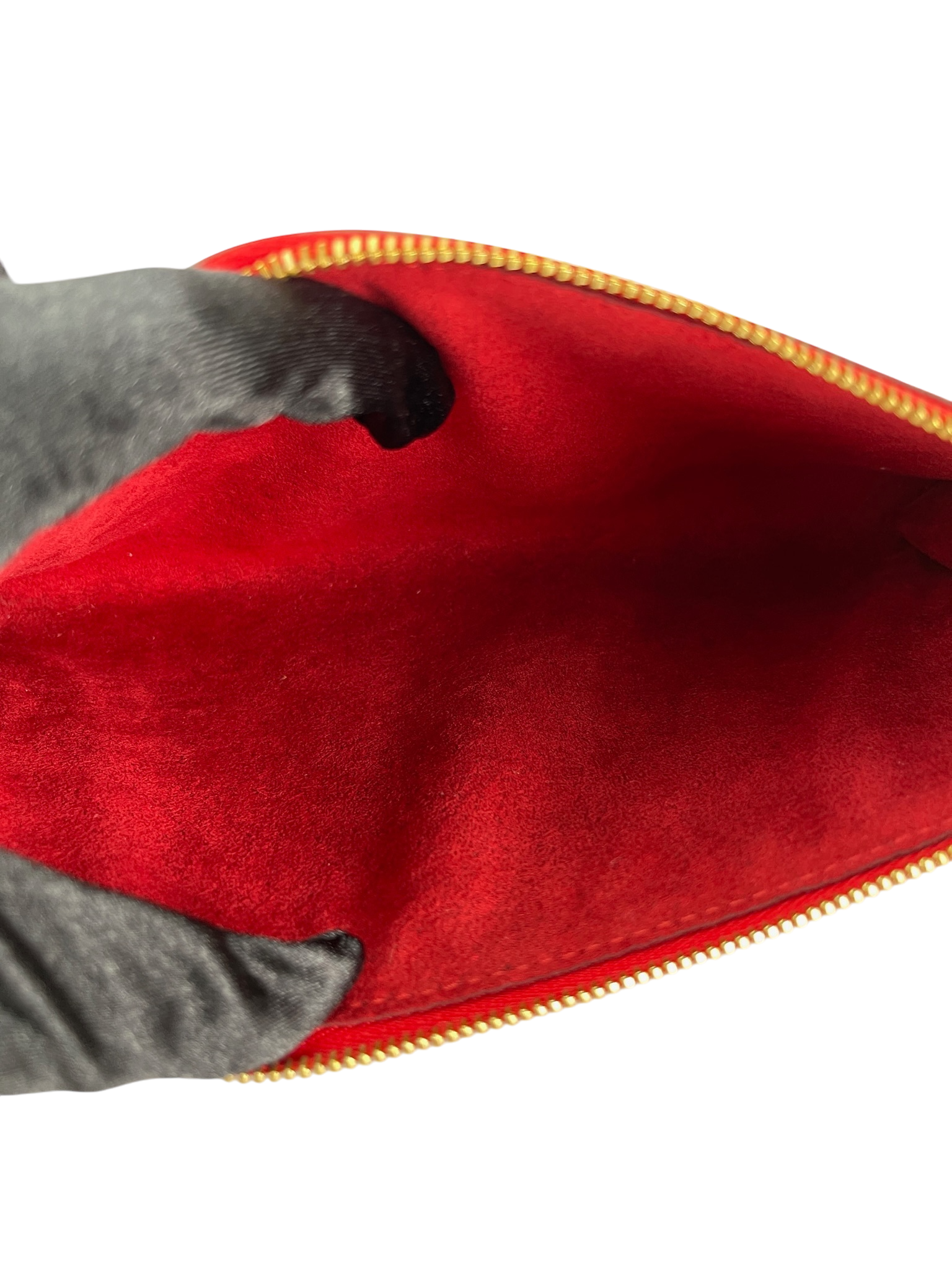 LOUIS VUITTON - Red Epi Accessory Pouch Handbag