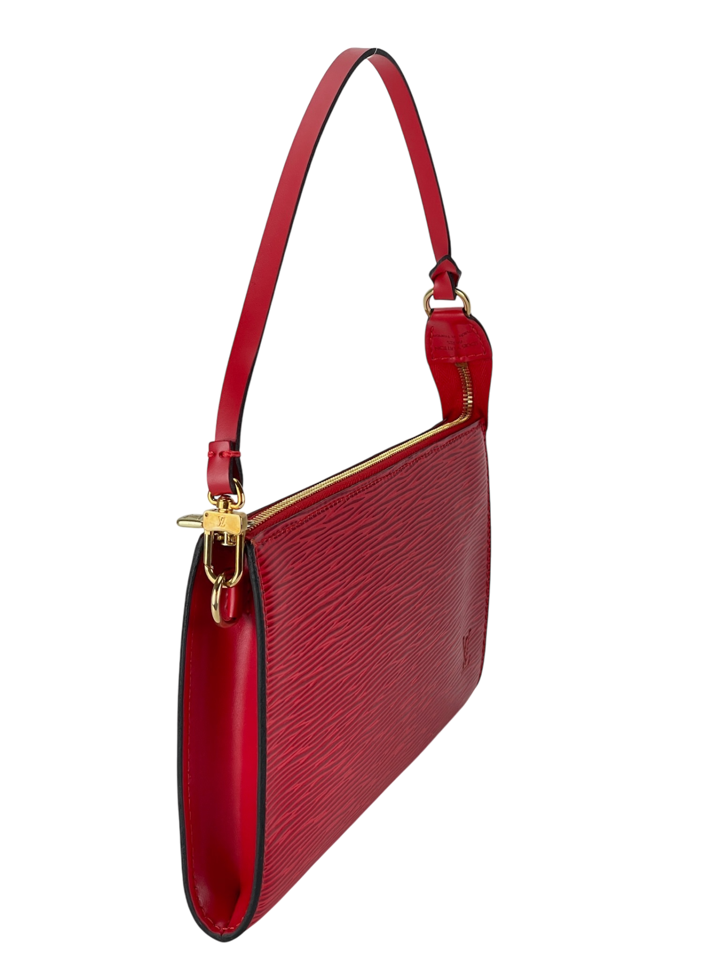 LOUIS VUITTON - Red Epi Accessory Pouch Handbag