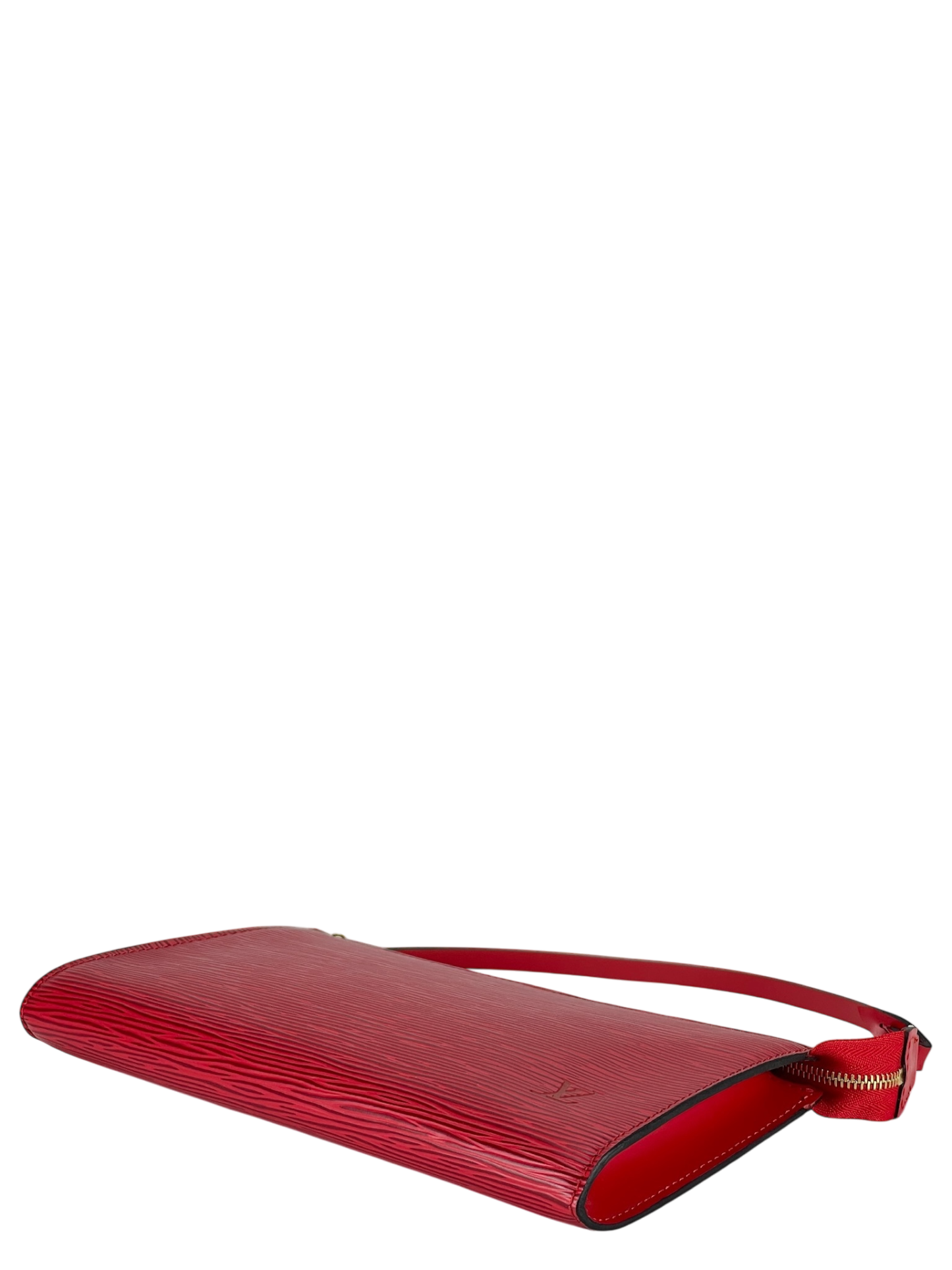 LOUIS VUITTON - Red Epi Accessory Pouch Handbag