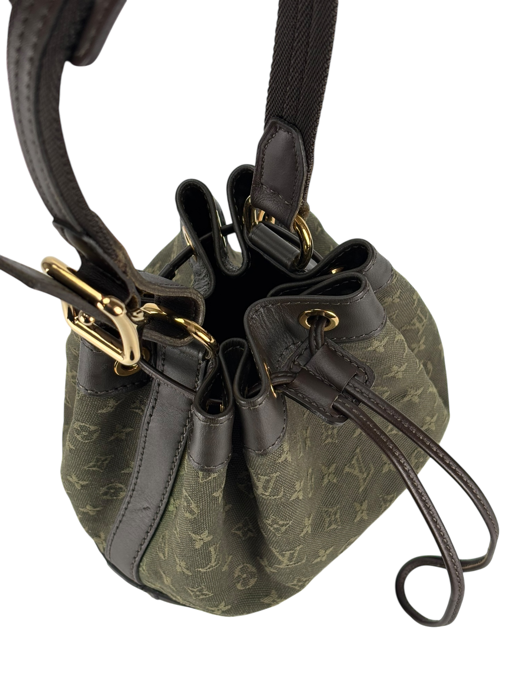 LOUIS VUITTON - Khaki Noelie Monogram Mini  Shoulder Bag M92688 