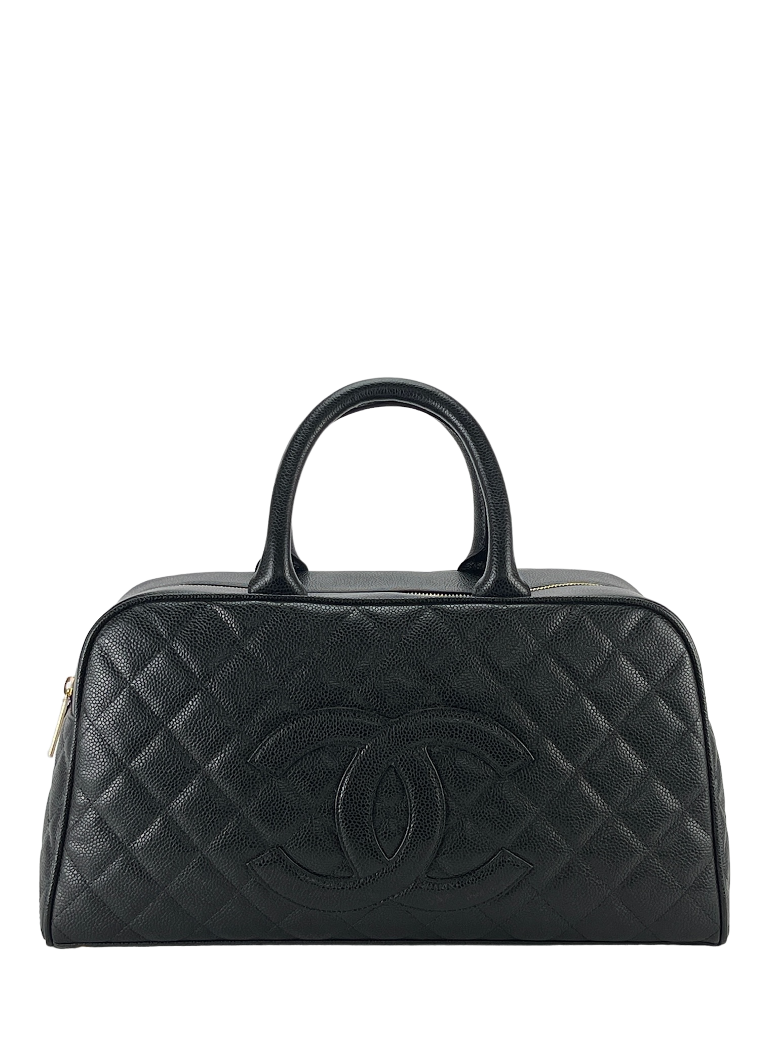 CHANEL - Caviar Medium Boston Hand Bag