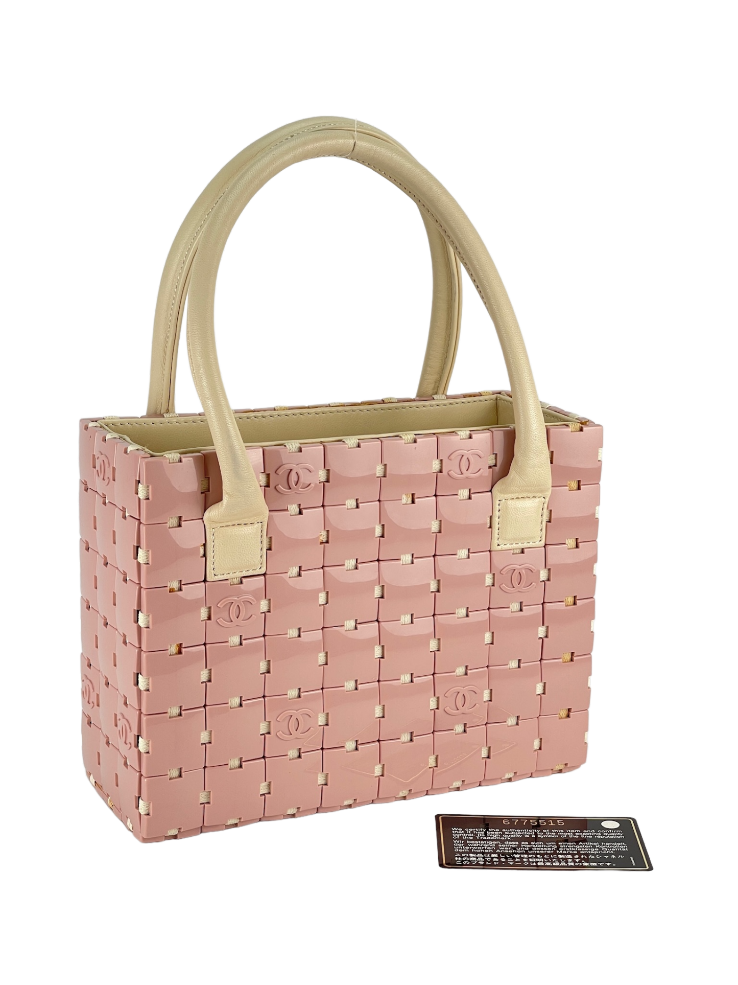 Chanel - Pink Puzzle Block Handbag