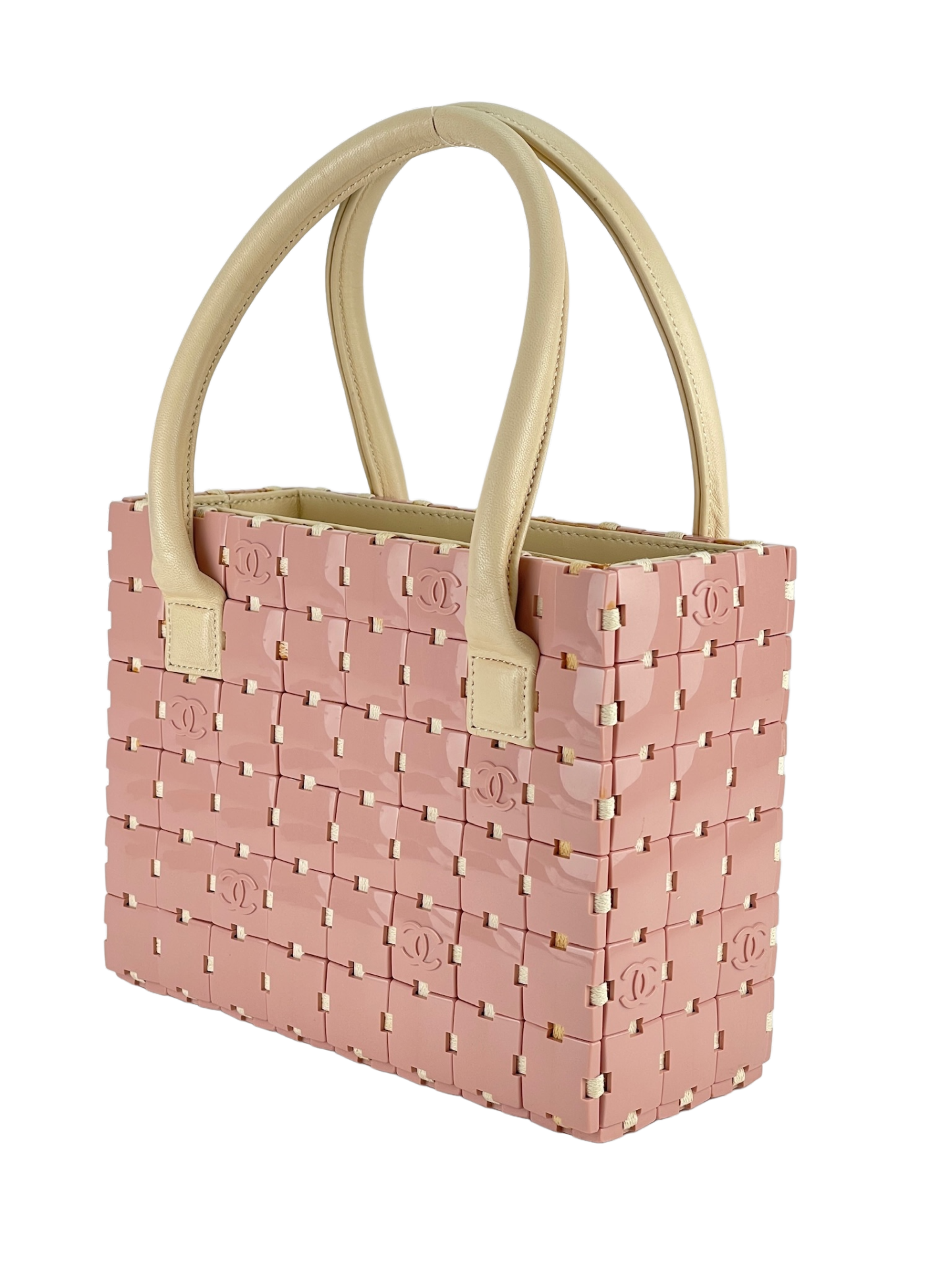 Chanel - Pink Puzzle Block Handbag