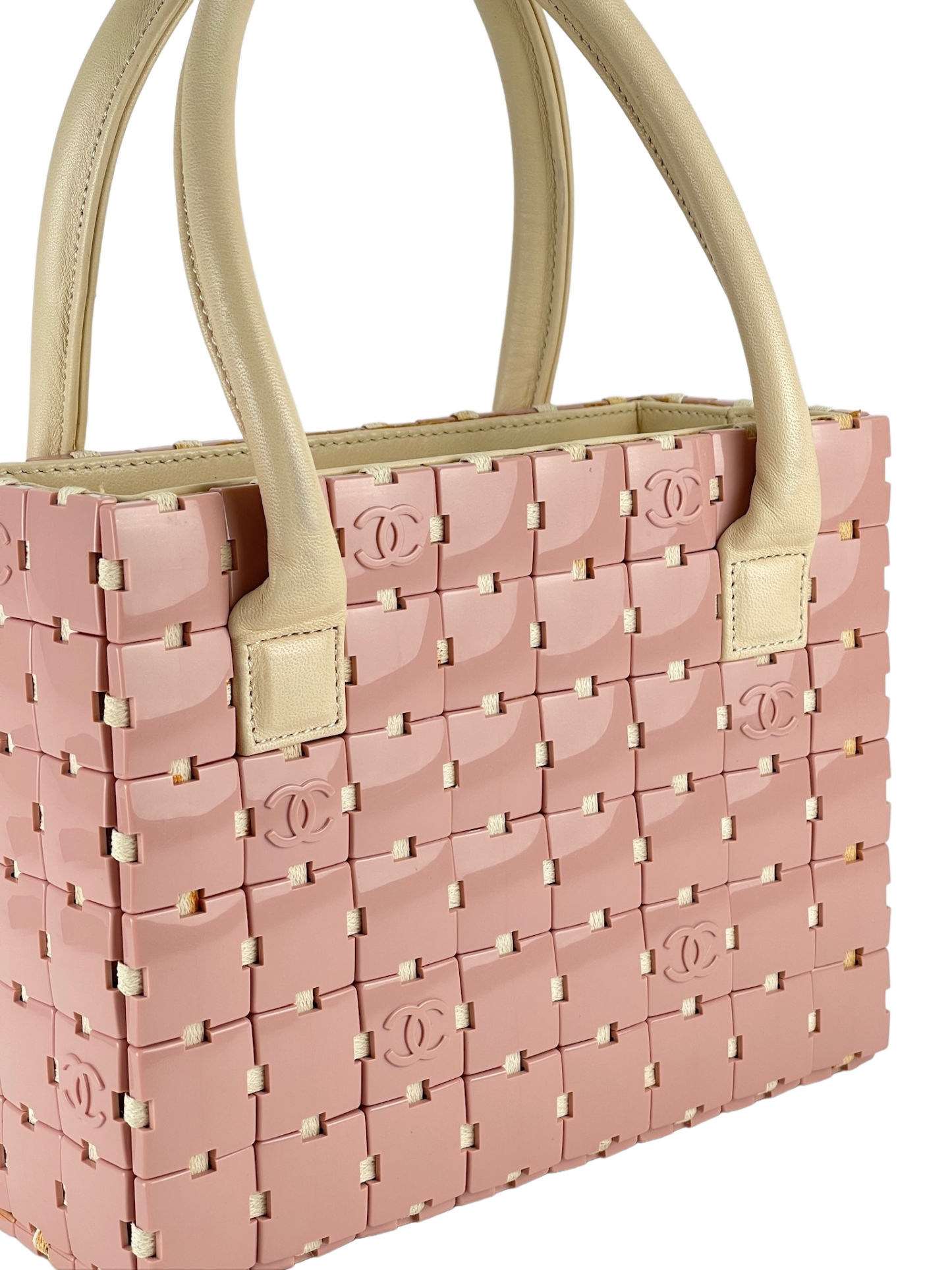 Chanel - Pink Puzzle Block Handbag
