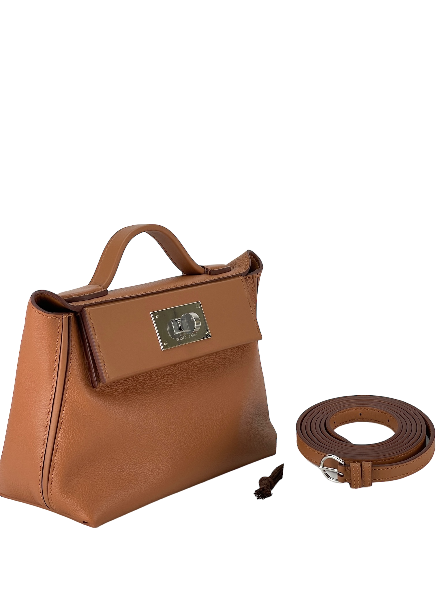 HERMES - 24/24 Gold Swift Evercolor 21Bag