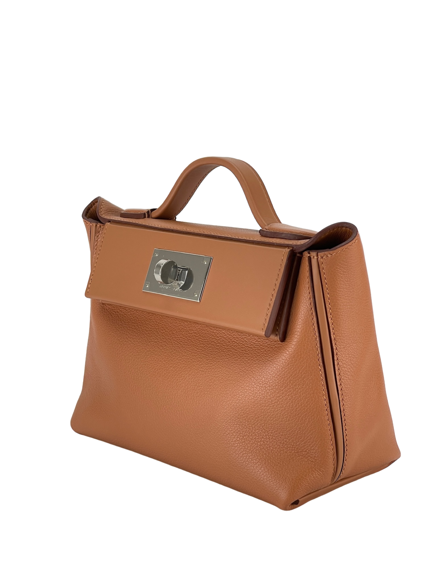 HERMES - 24/24 Gold Swift Evercolor 21Bag