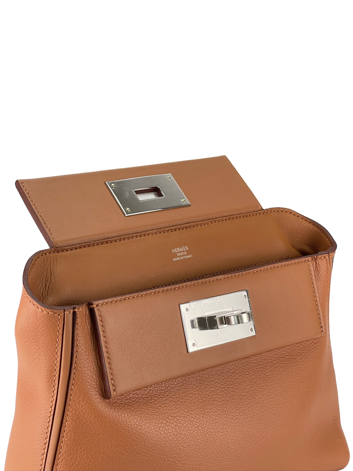 HERMES - 24/24 Gold Swift Evercolor 21Bag