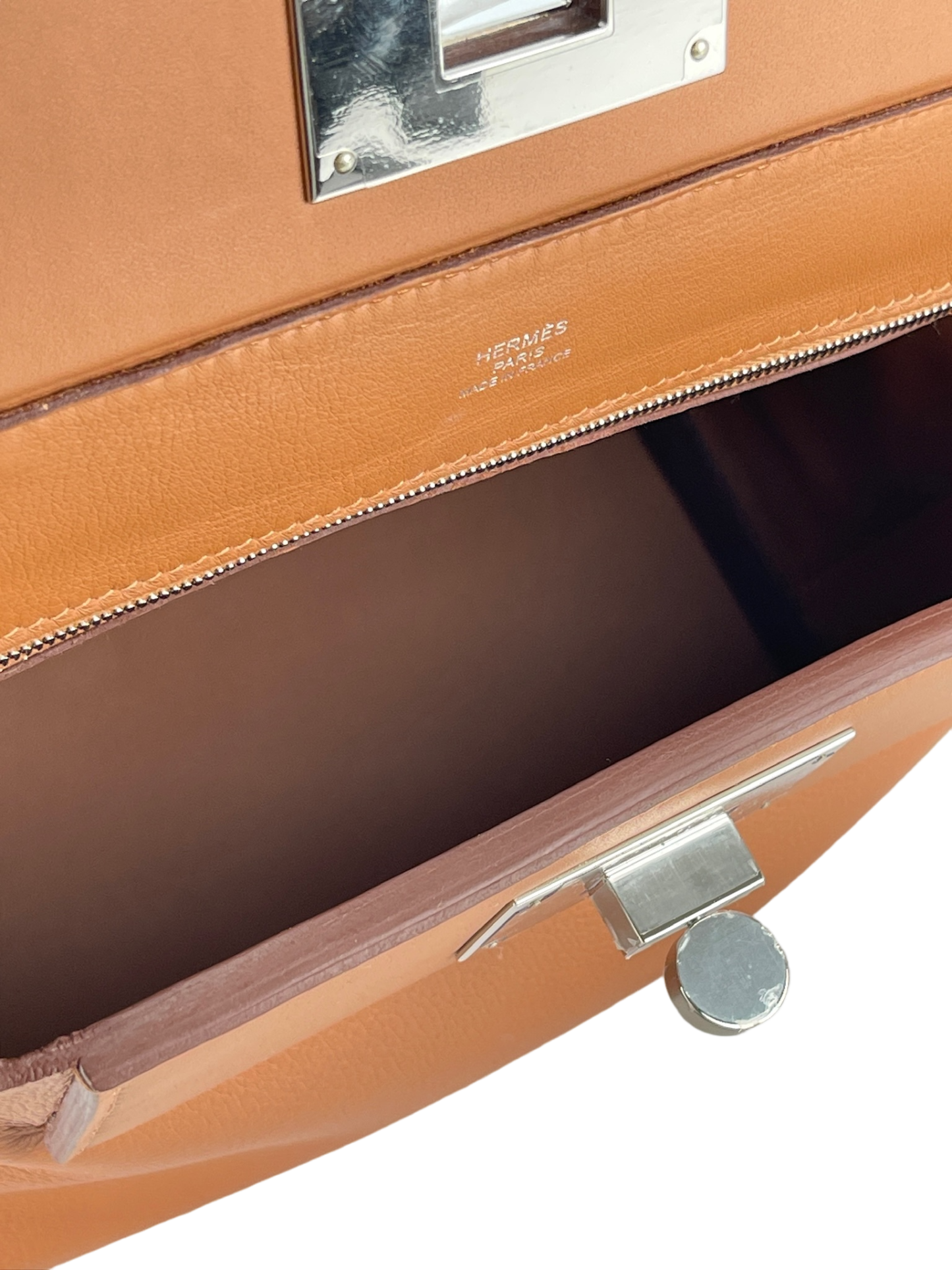 HERMES - 24/24 Gold Swift Evercolor 21Bag