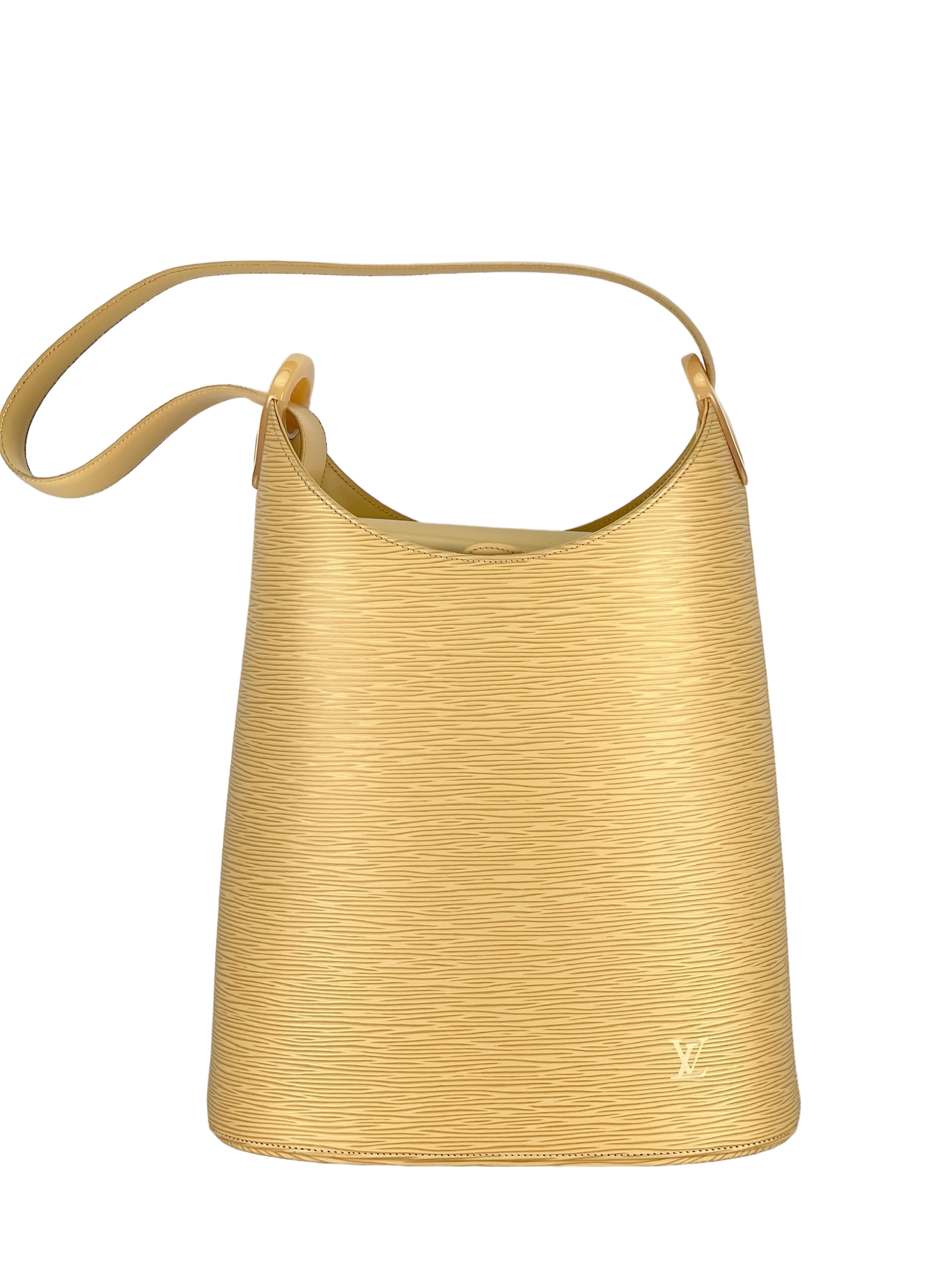 LOUIS VUITTON - Yellow Epi Verseau Bucket Bag