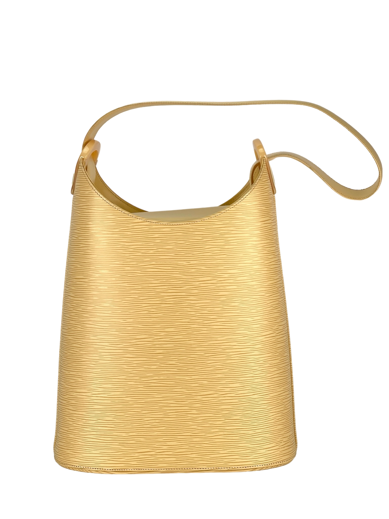 LOUIS VUITTON - Yellow Epi Verseau Bucket Bag