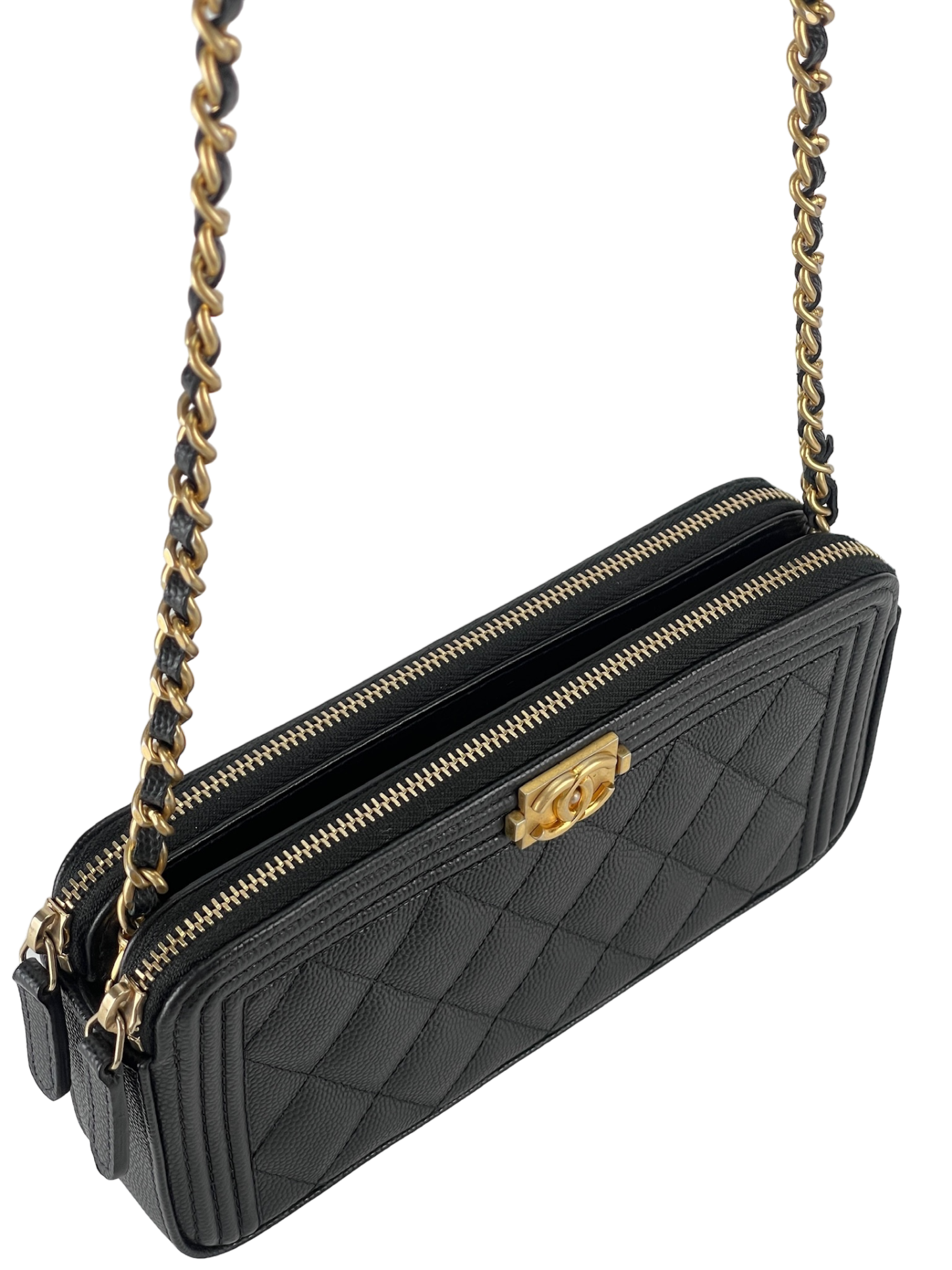 CHANEL - Cavair Chain Leboy Woc