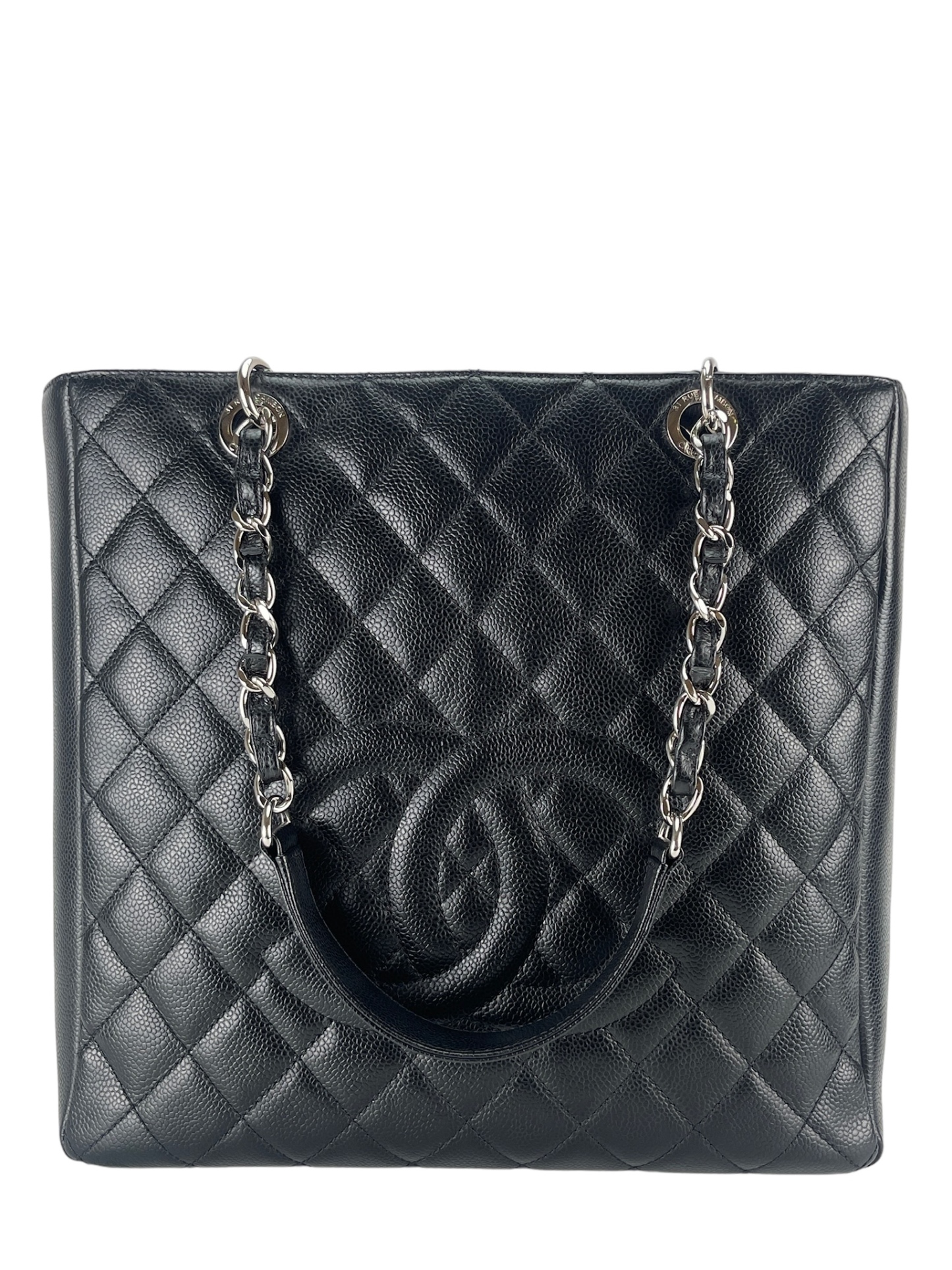 CHANEL - Black Caviar PST Shoulder Bag