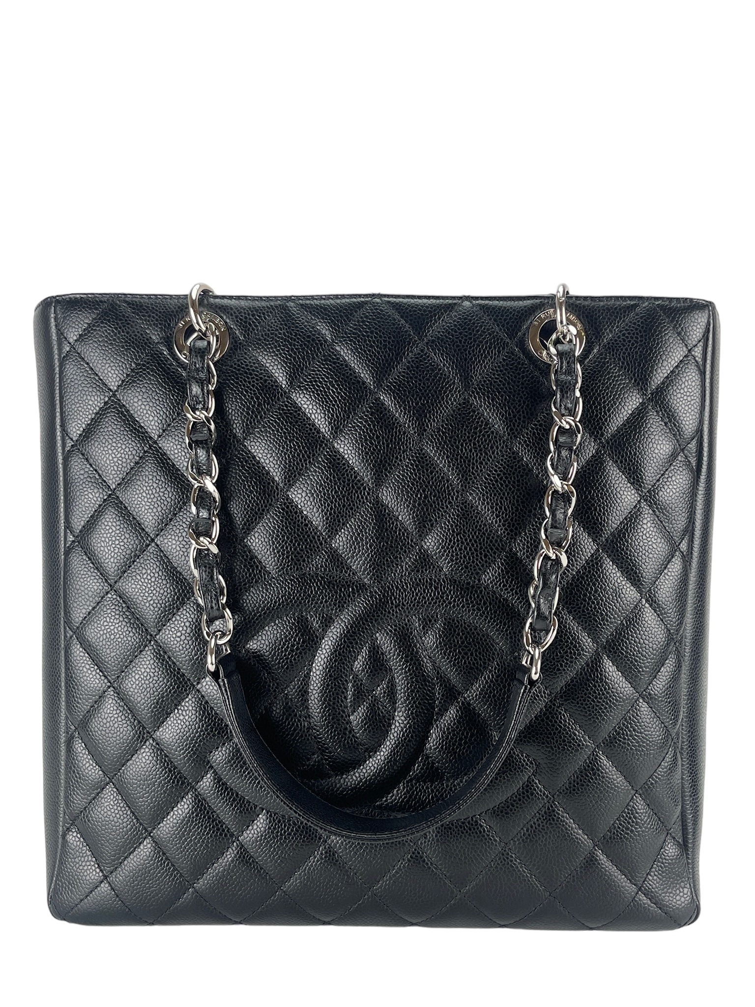 CHANEL - Black Caviar PST Shoulder Bag