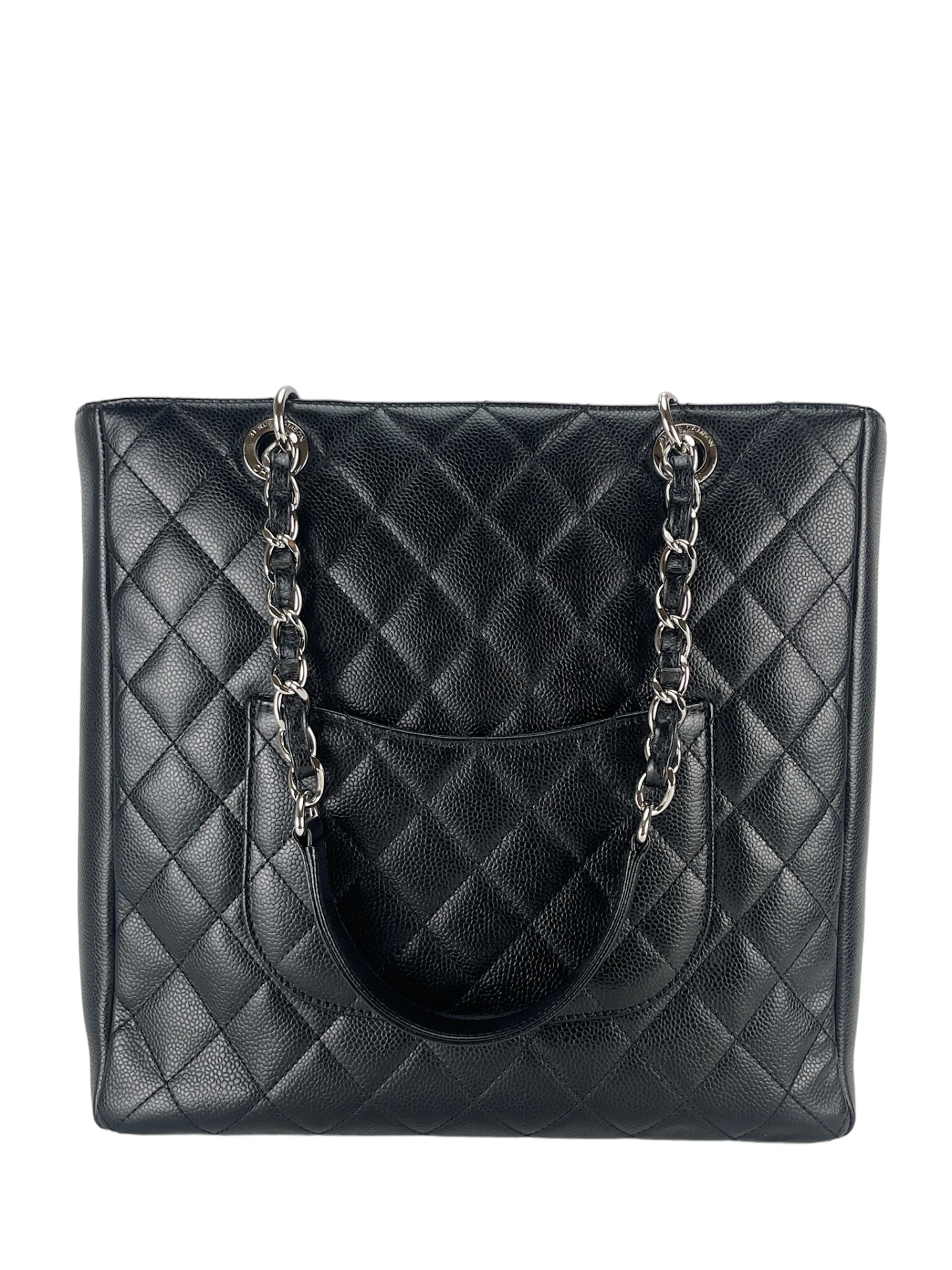 CHANEL - Black Caviar PST Shoulder Bag