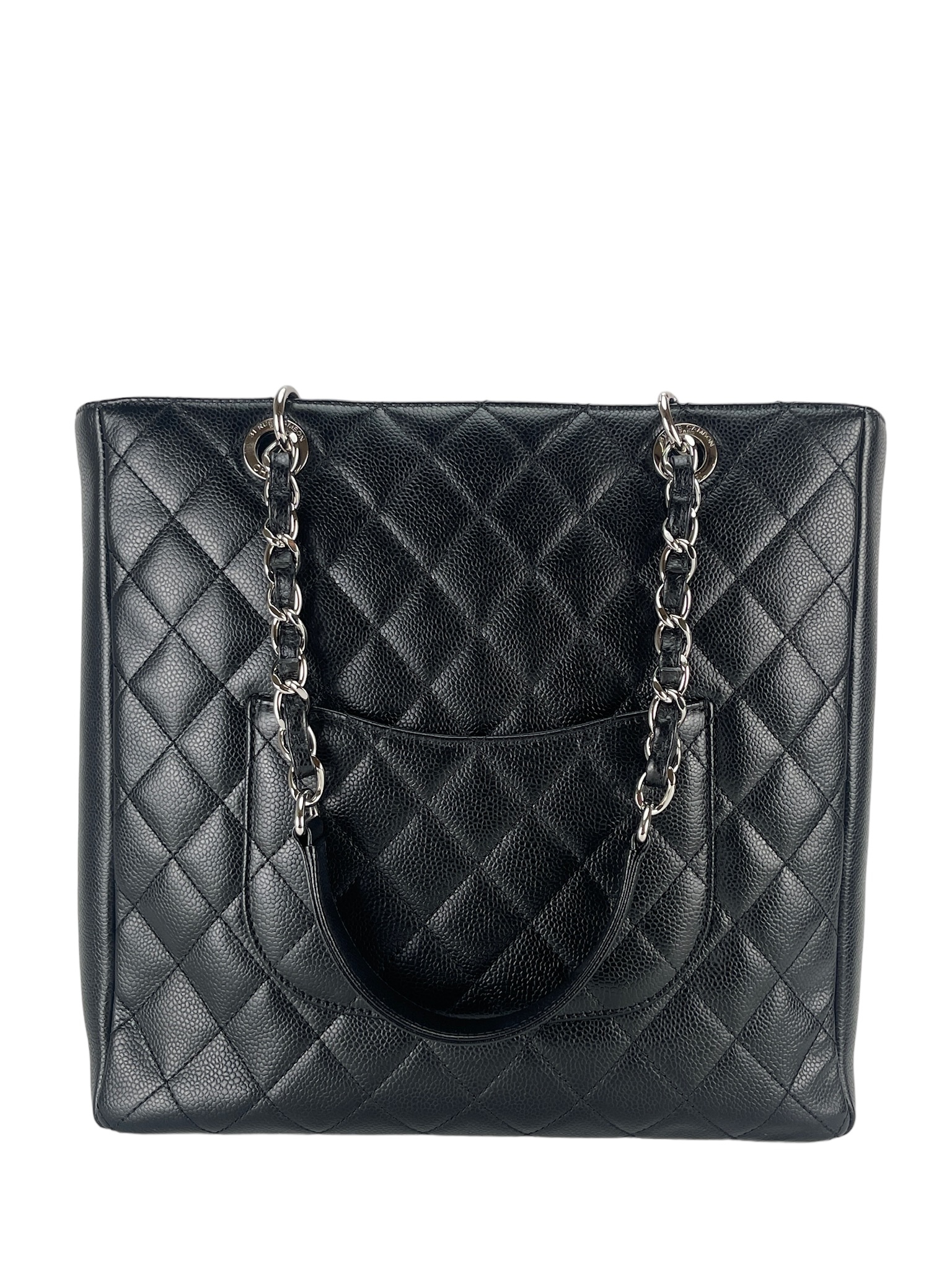 CHANEL - Black Caviar PST Shoulder Bag