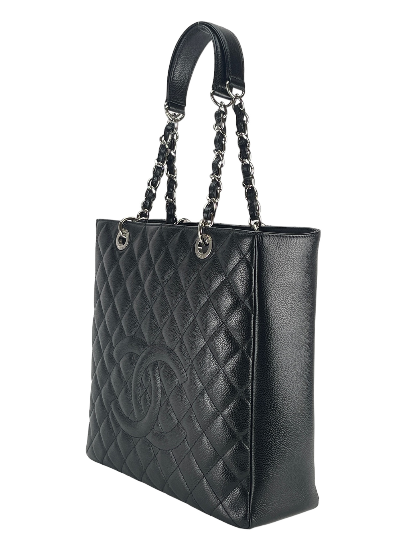 CHANEL - Black Caviar PST Shoulder Bag