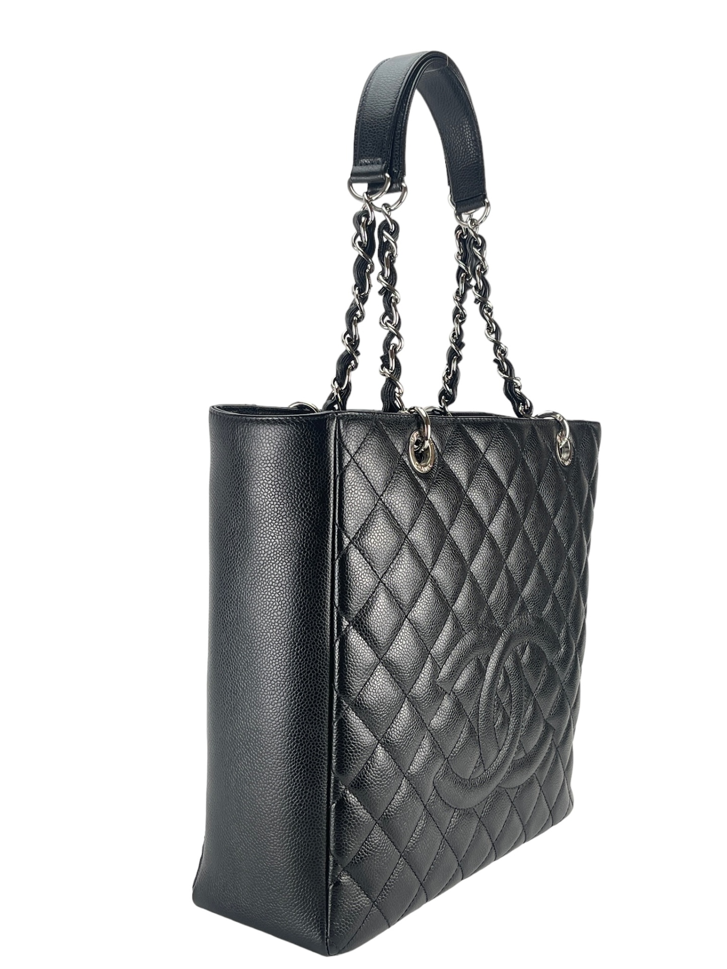 CHANEL - Black Caviar PST Shoulder Bag