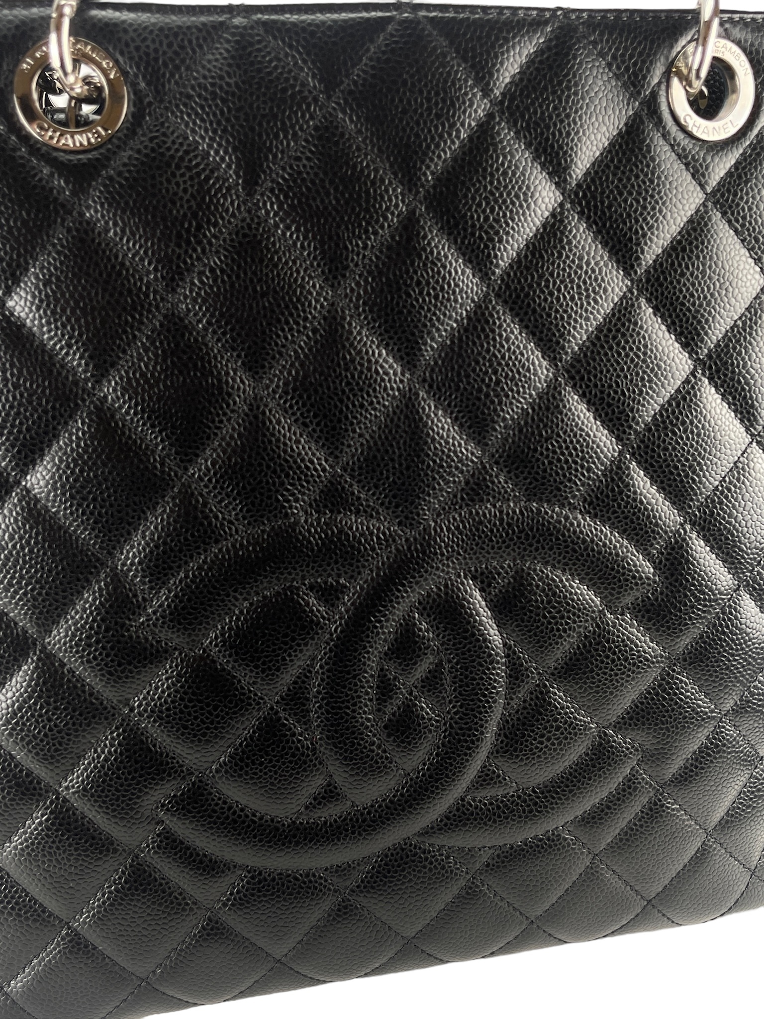 CHANEL - Black Caviar PST Shoulder Bag