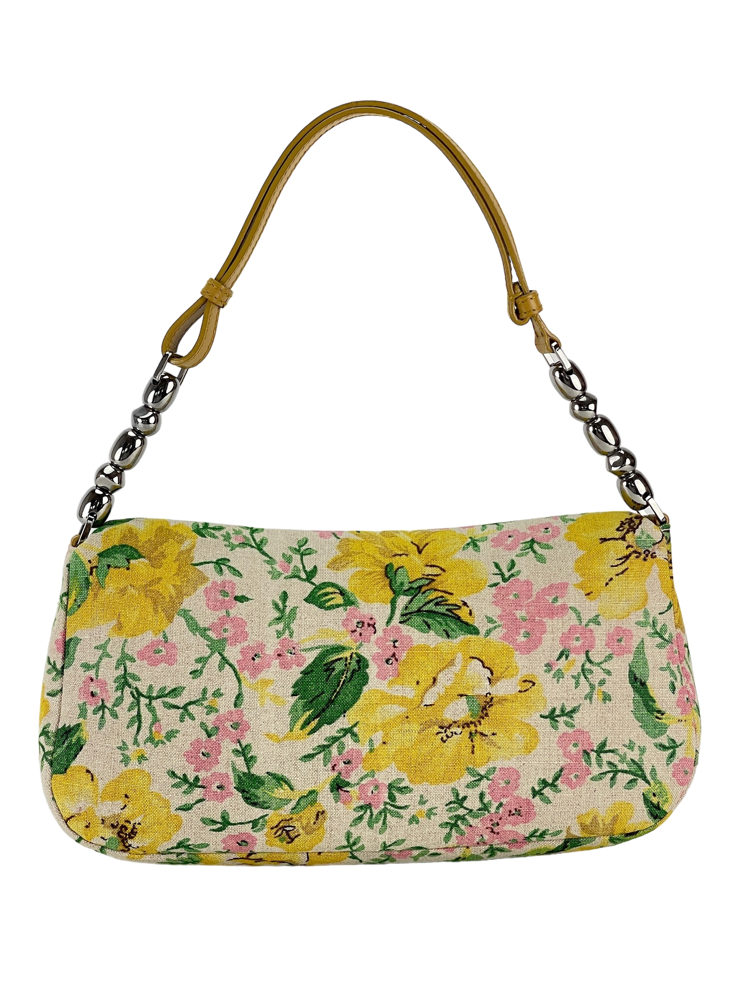 DIOR - Malice Floral Print Flap Shoulder Bag
