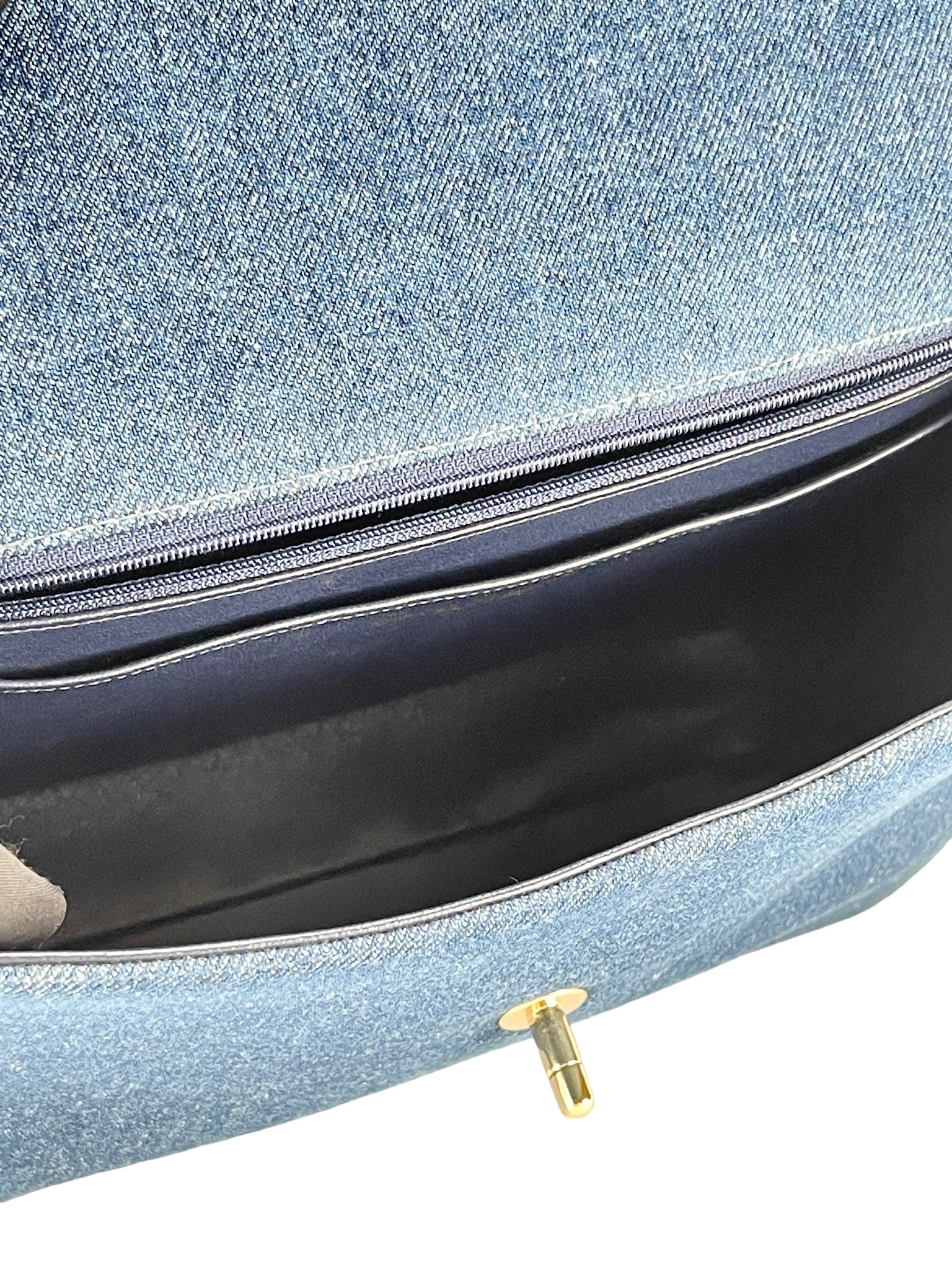 CHANEL - Denim Handle Kelly 30 Bag