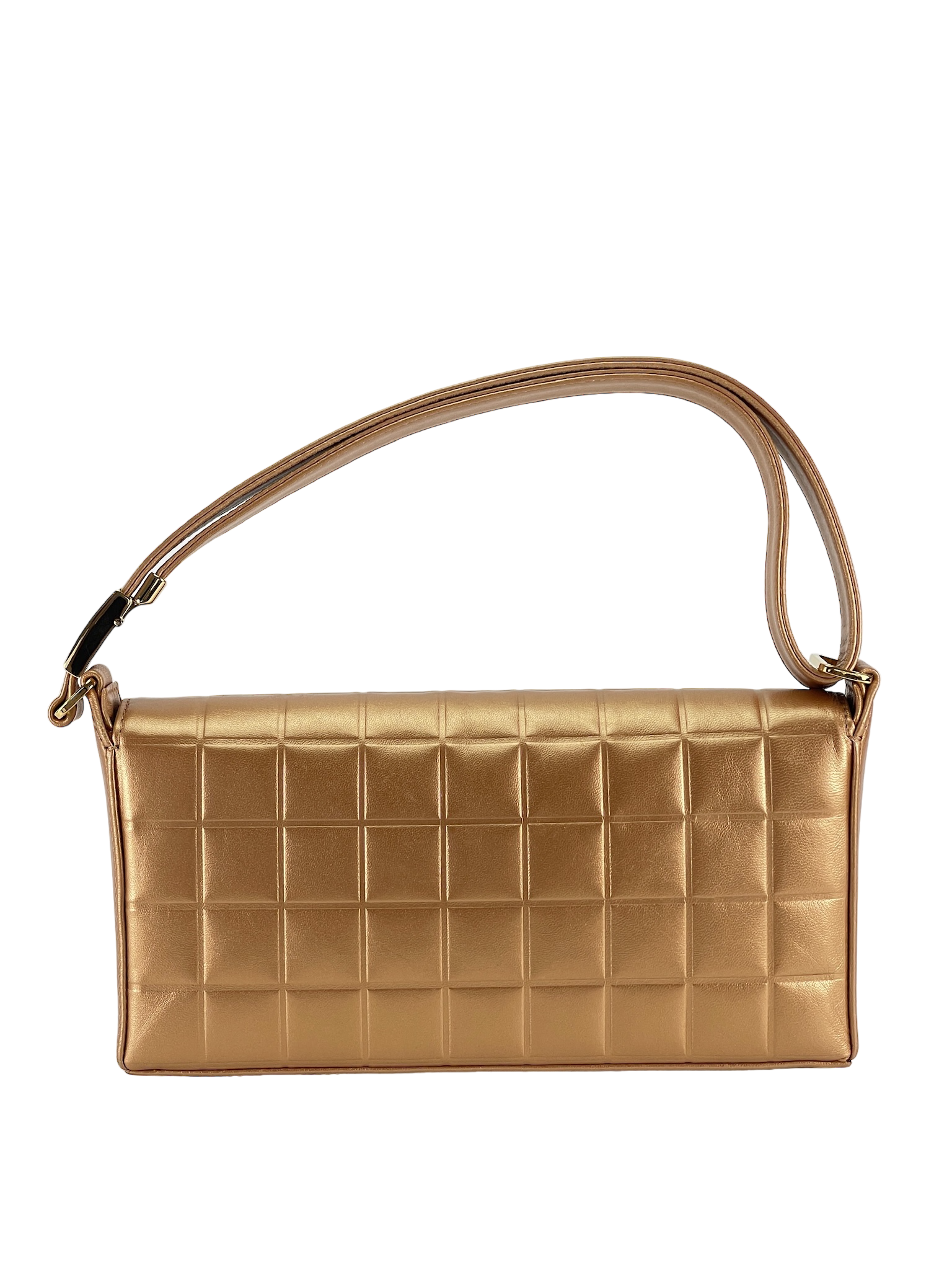 CHANEL - Golden Choco Bar Handbag