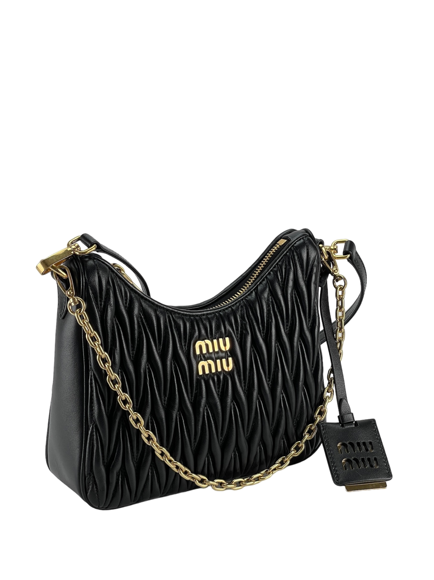 MIUMIU - Matelasse Zipped Shoulder Bag