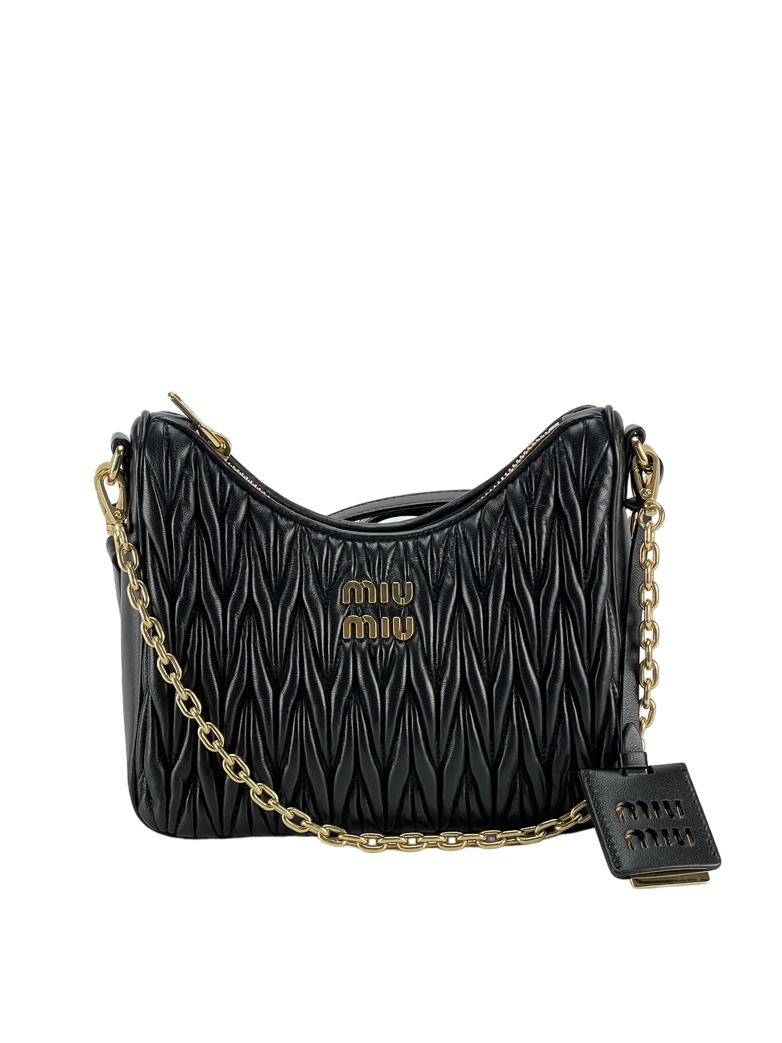 MIUMIU - Matelasse Zipped Shoulder Bag