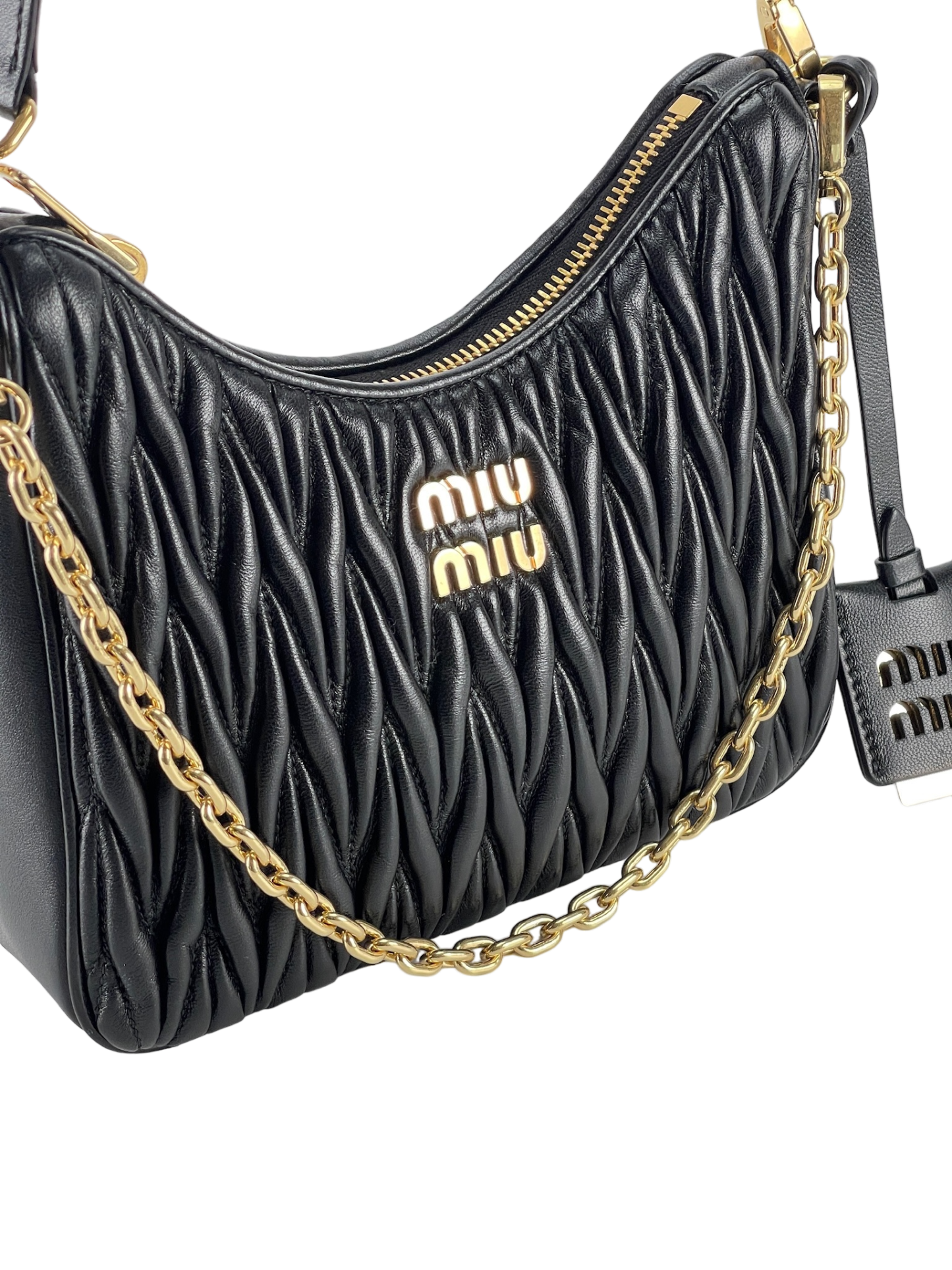 MIUMIU - Matelasse Zipped Shoulder Bag
