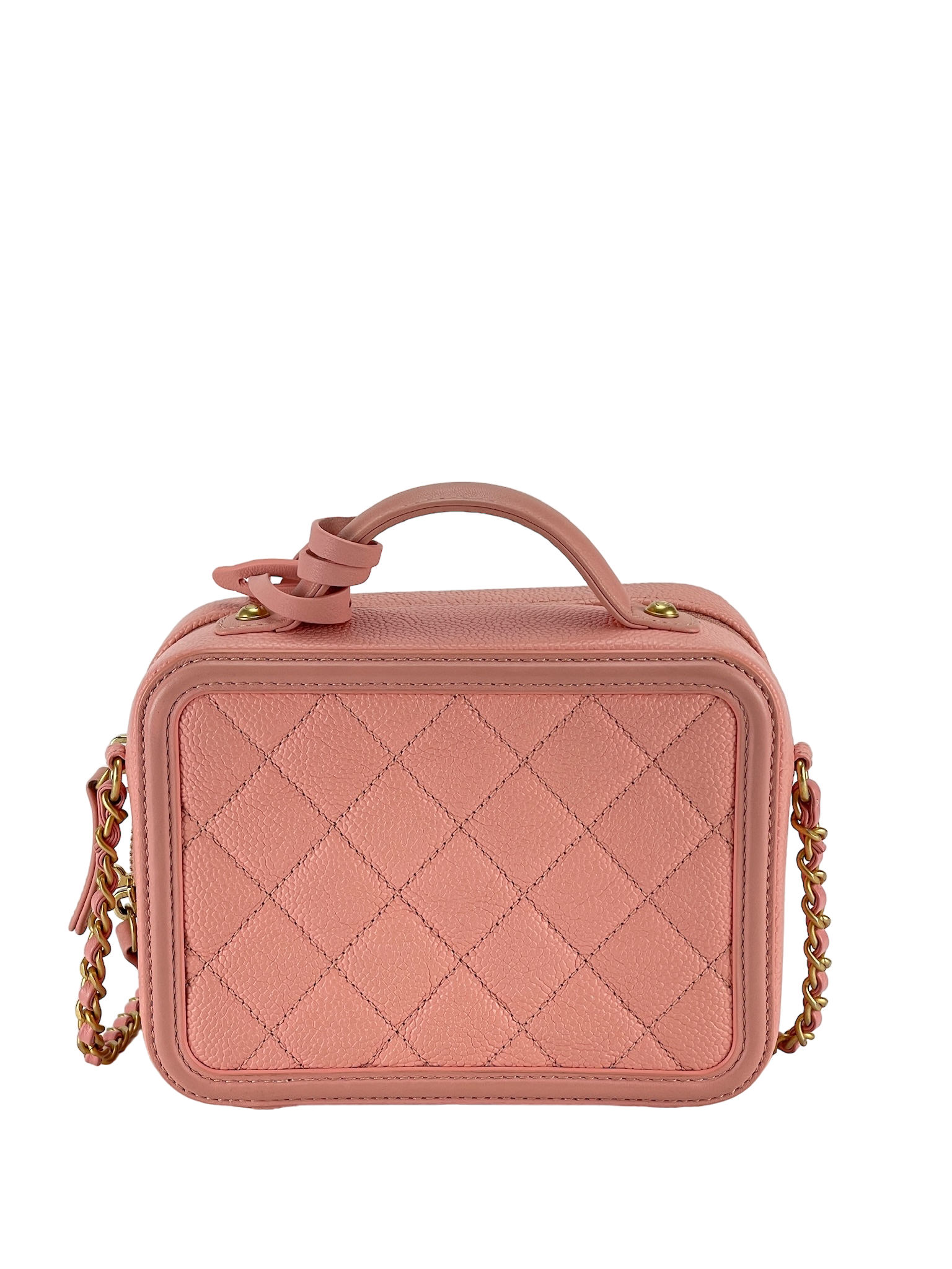 CHANEL - Cavair Vanity Case 2way Shoulder Bag
