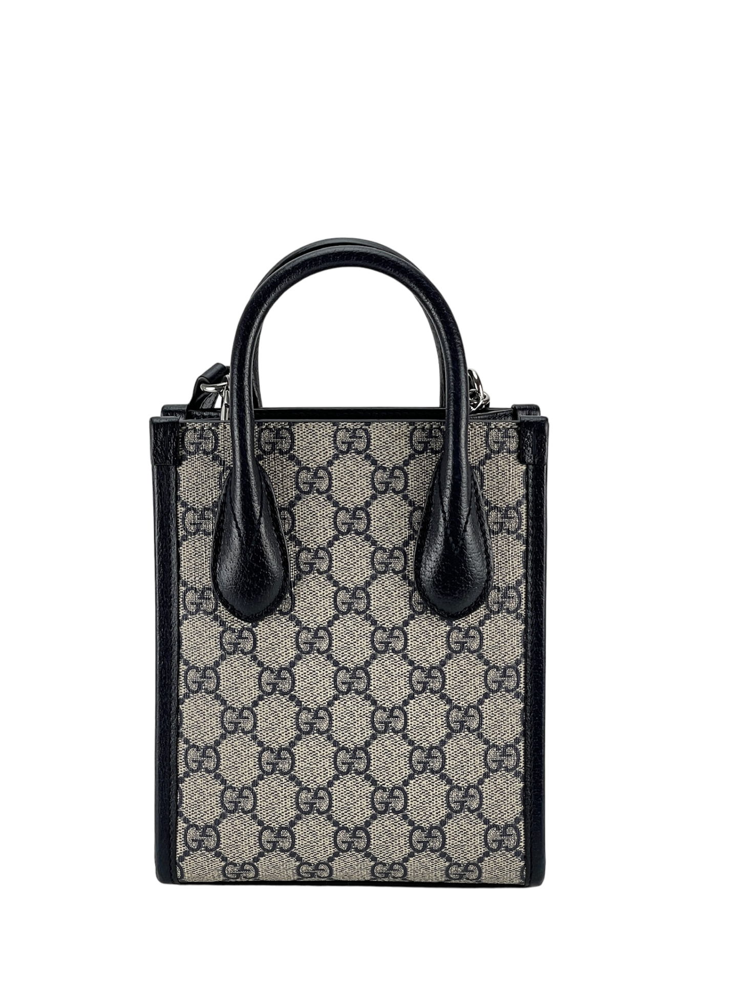 GUCCI - Mini GG Supreme Interlocking tote Bag
