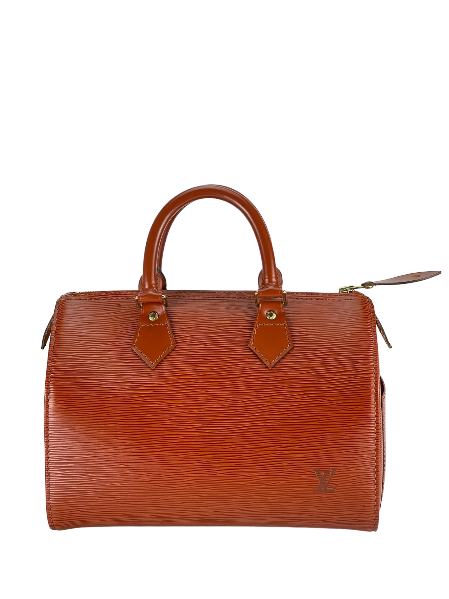LOUIS VUITTON - Brown Epi Speedy 25 bag
