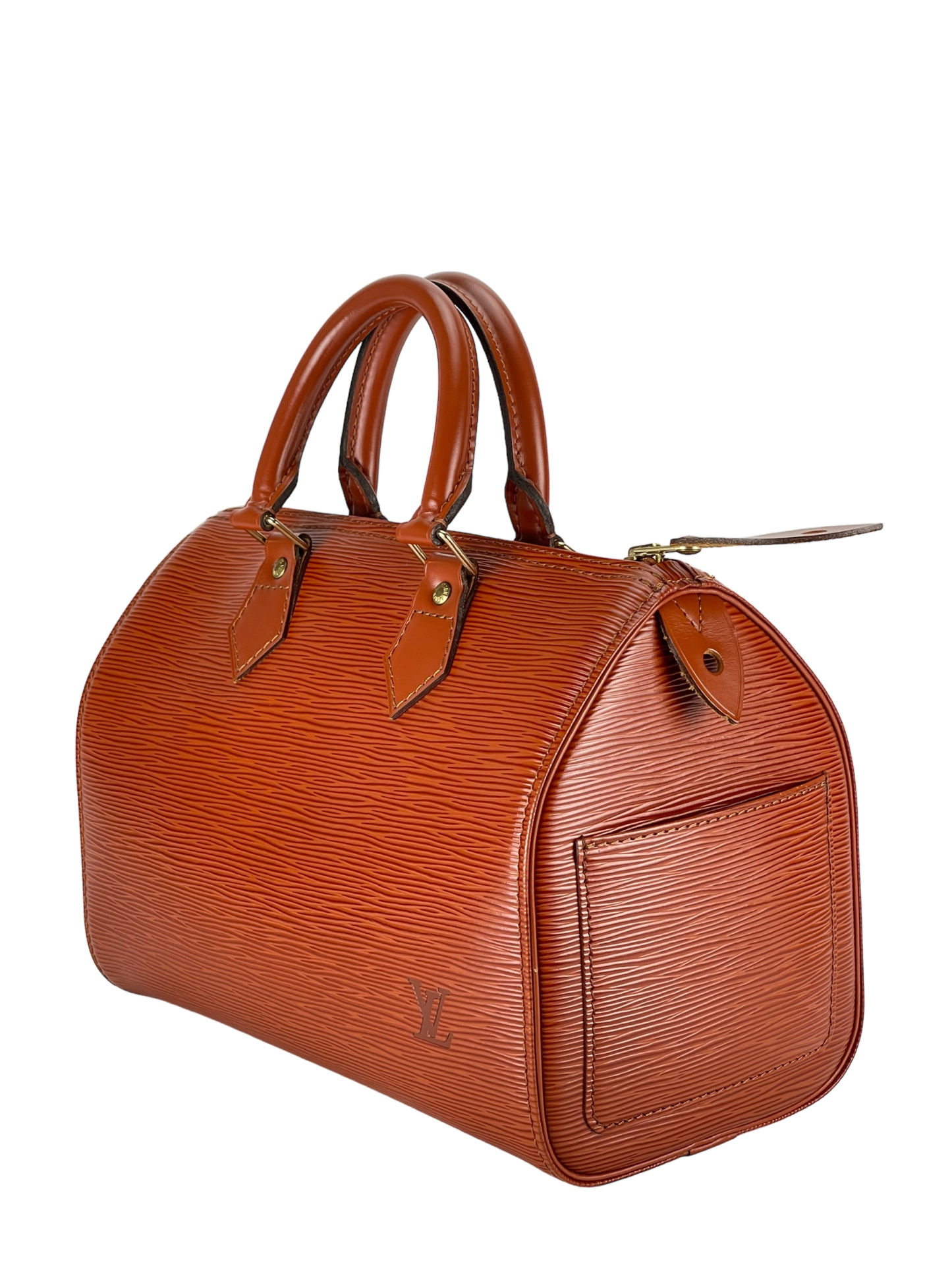 LOUIS VUITTON - Brown Epi Speedy 25 bag