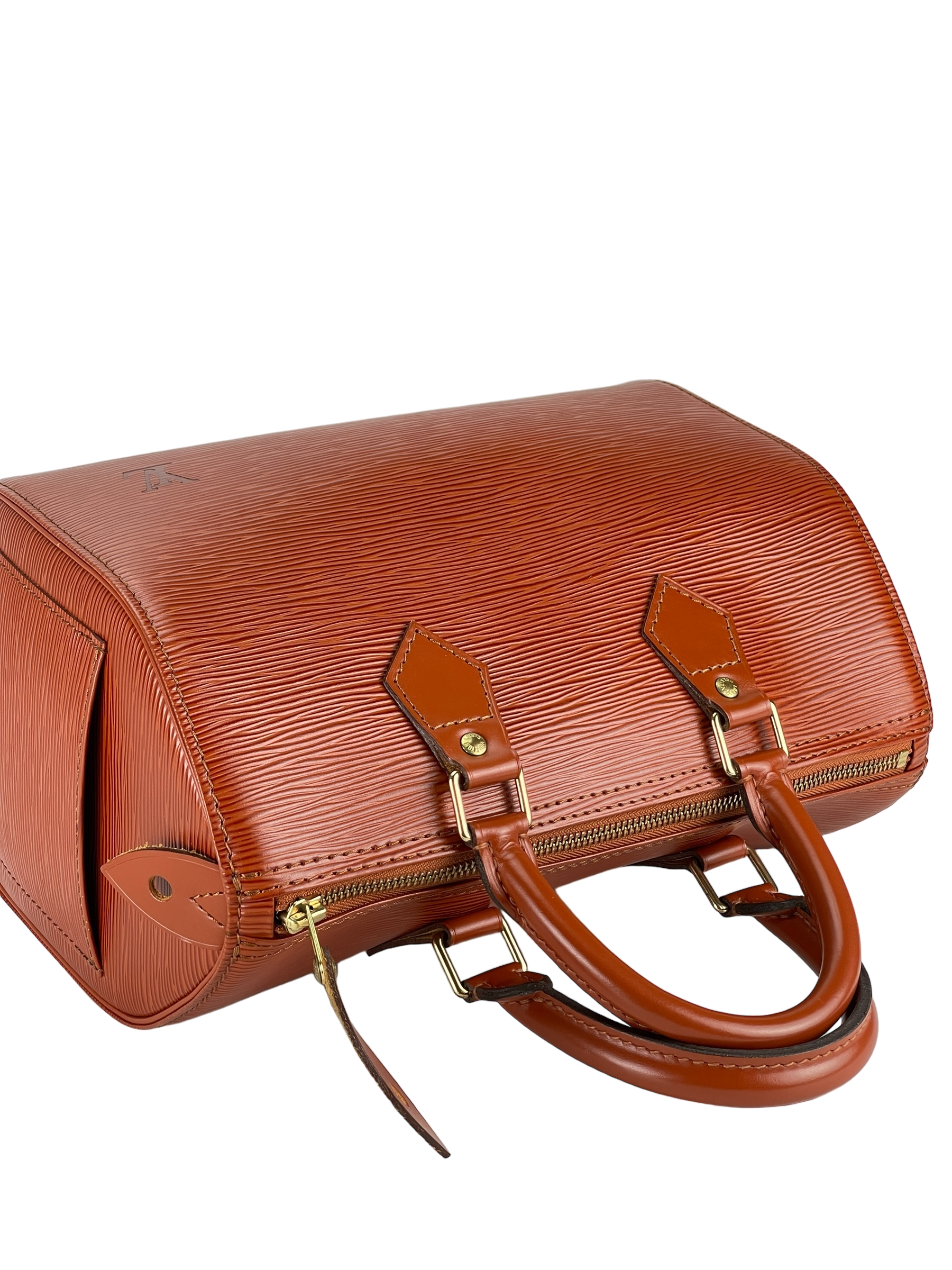 LOUIS VUITTON - Brown Epi Speedy 25 bag