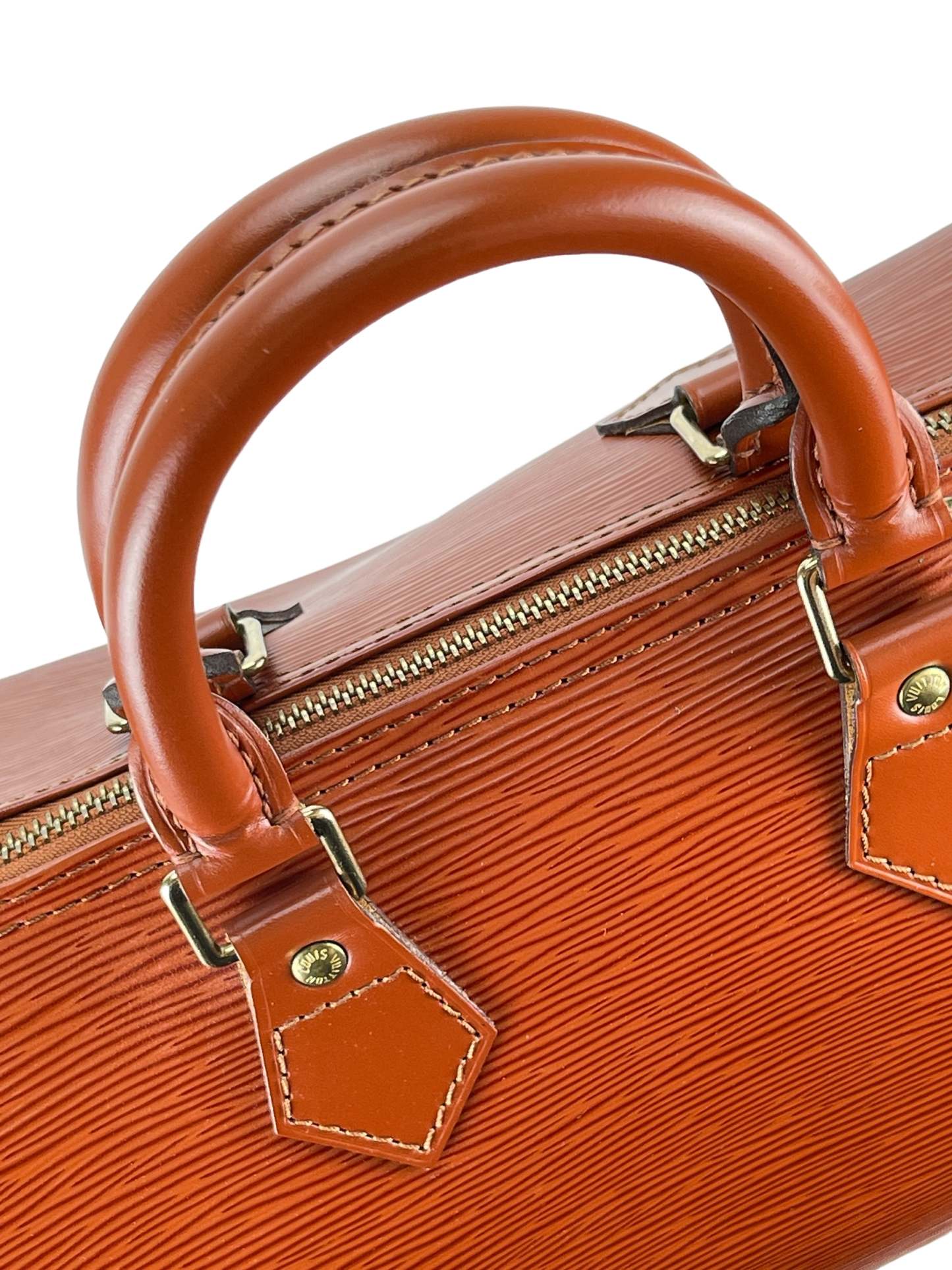 LOUIS VUITTON - Brown Epi Speedy 25 bag