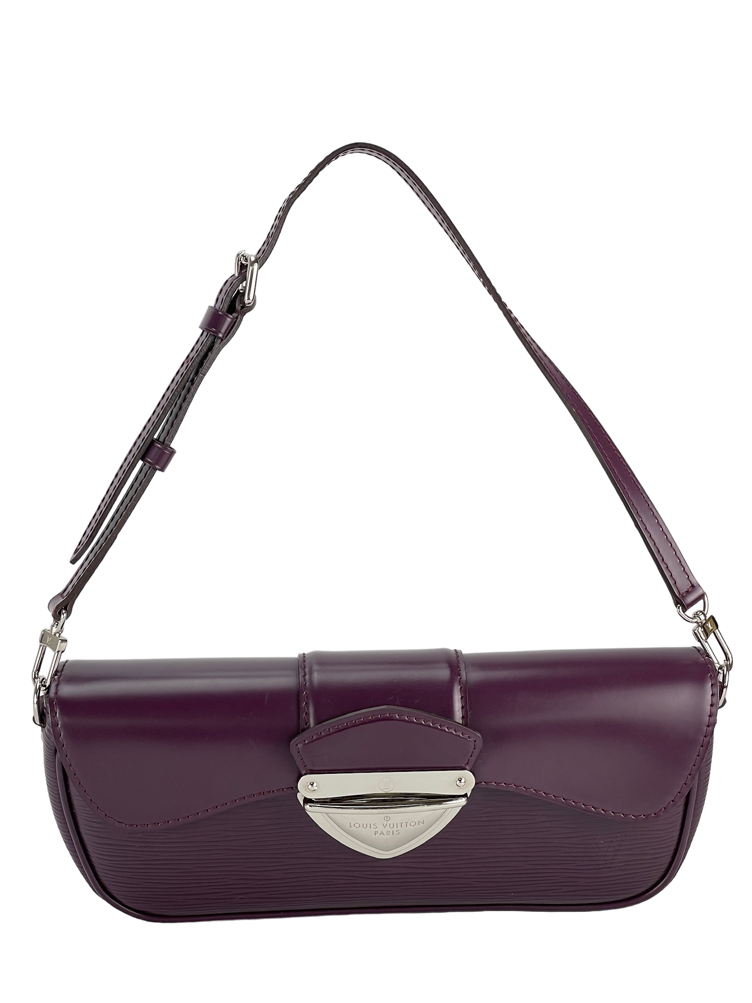 LOUIS VUITTON -  Epi Leather Pochette Montagne Cassis