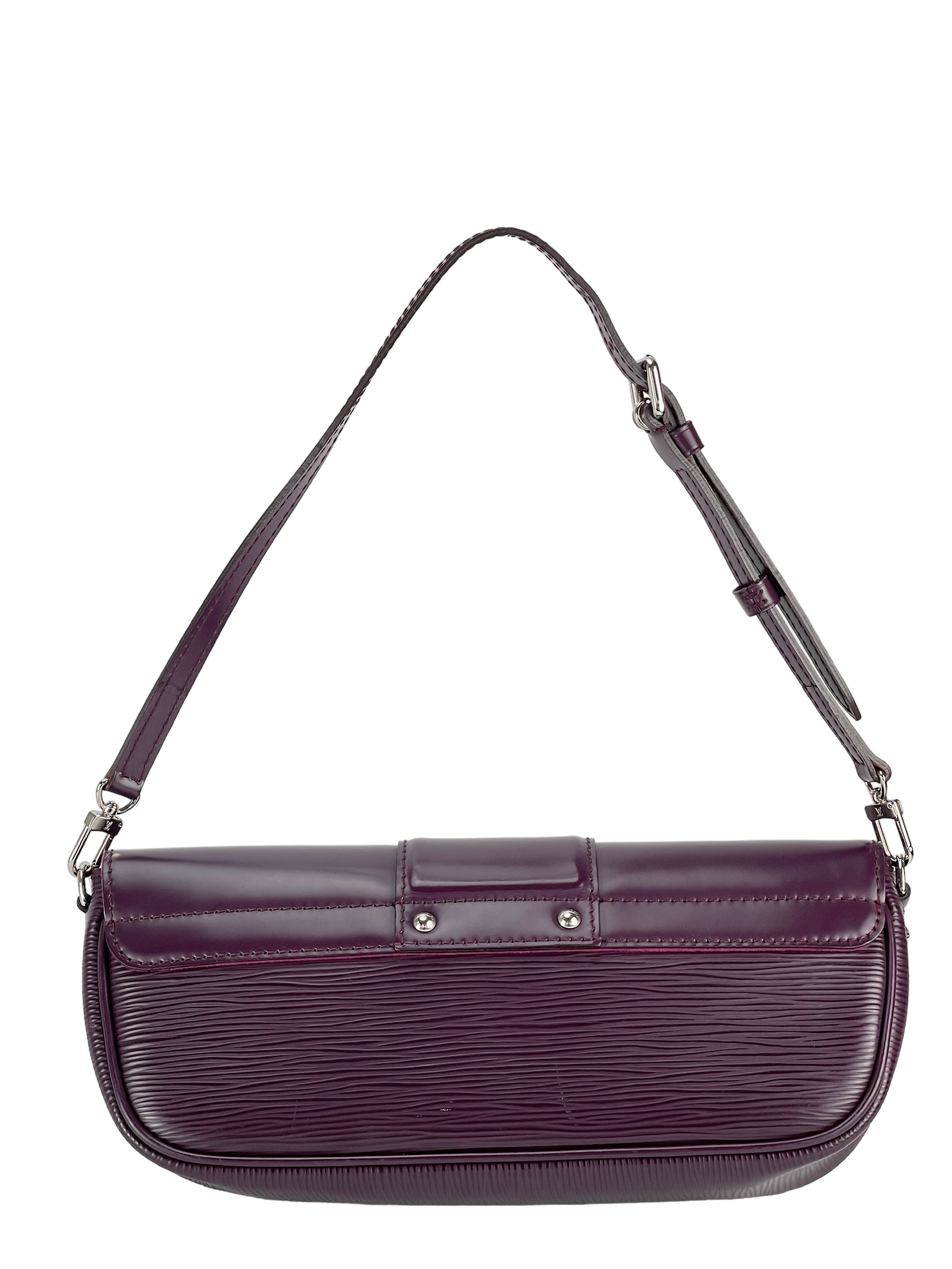 LOUIS VUITTON -  Epi Leather Pochette Montagne Cassis