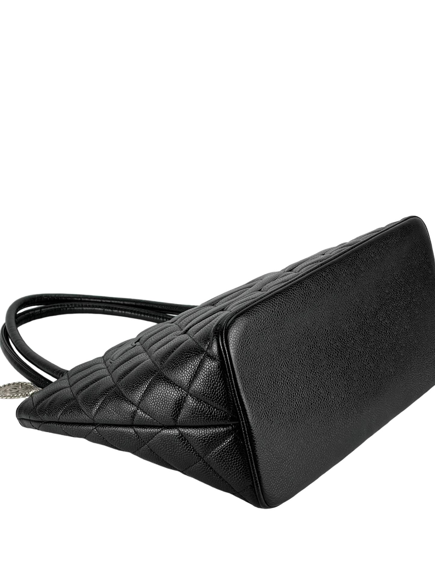 CHANEL - Black Caviar Petite PST Tote Bag