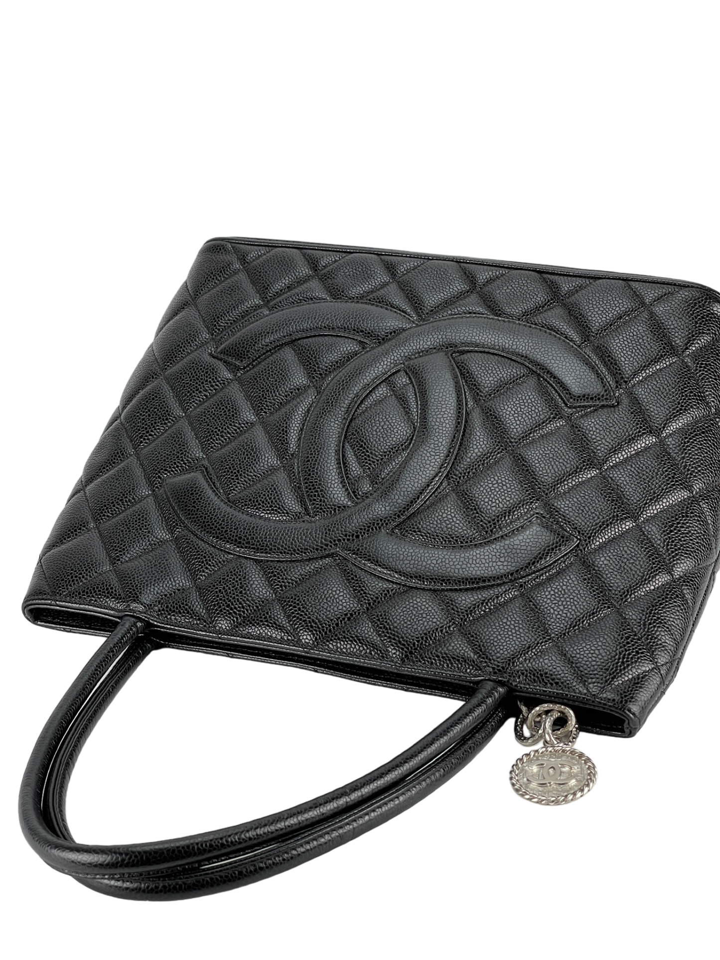 CHANEL - Black Caviar Petite PST Tote Bag