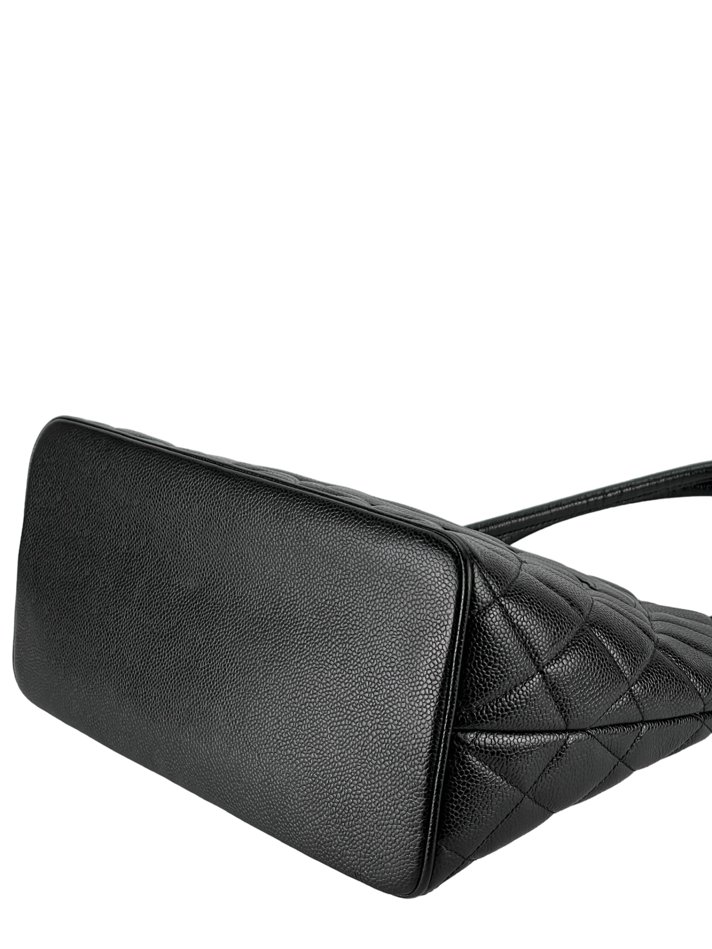 CHANEL - Black Caviar Petite PST Tote Bag