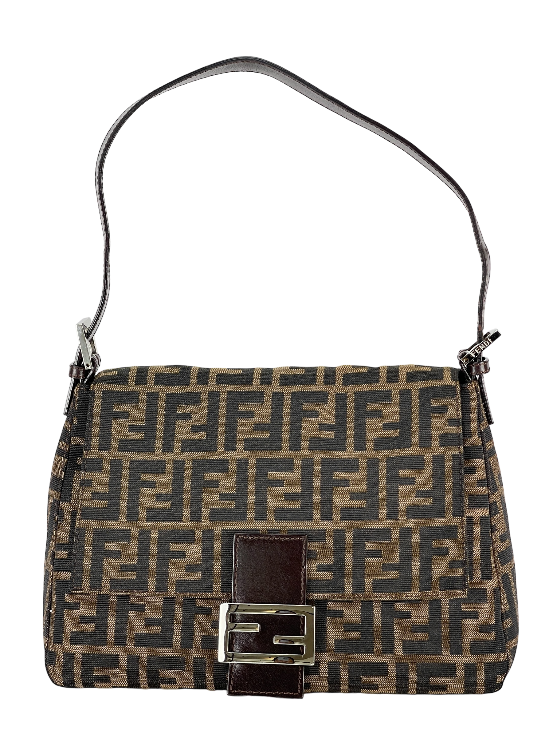 FENDI - Zucca Mamma Baguette Bag