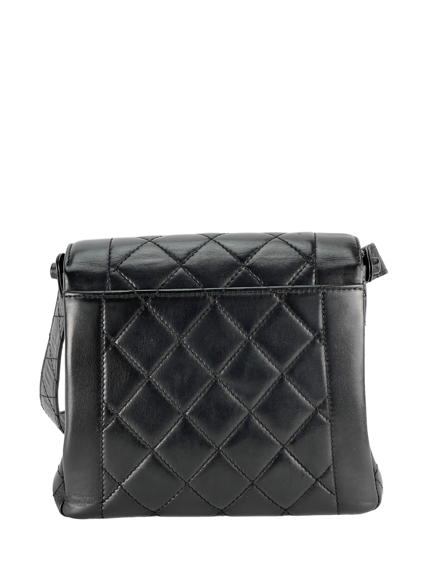 CHANEL - Diana Lambskin Shoulder Bag