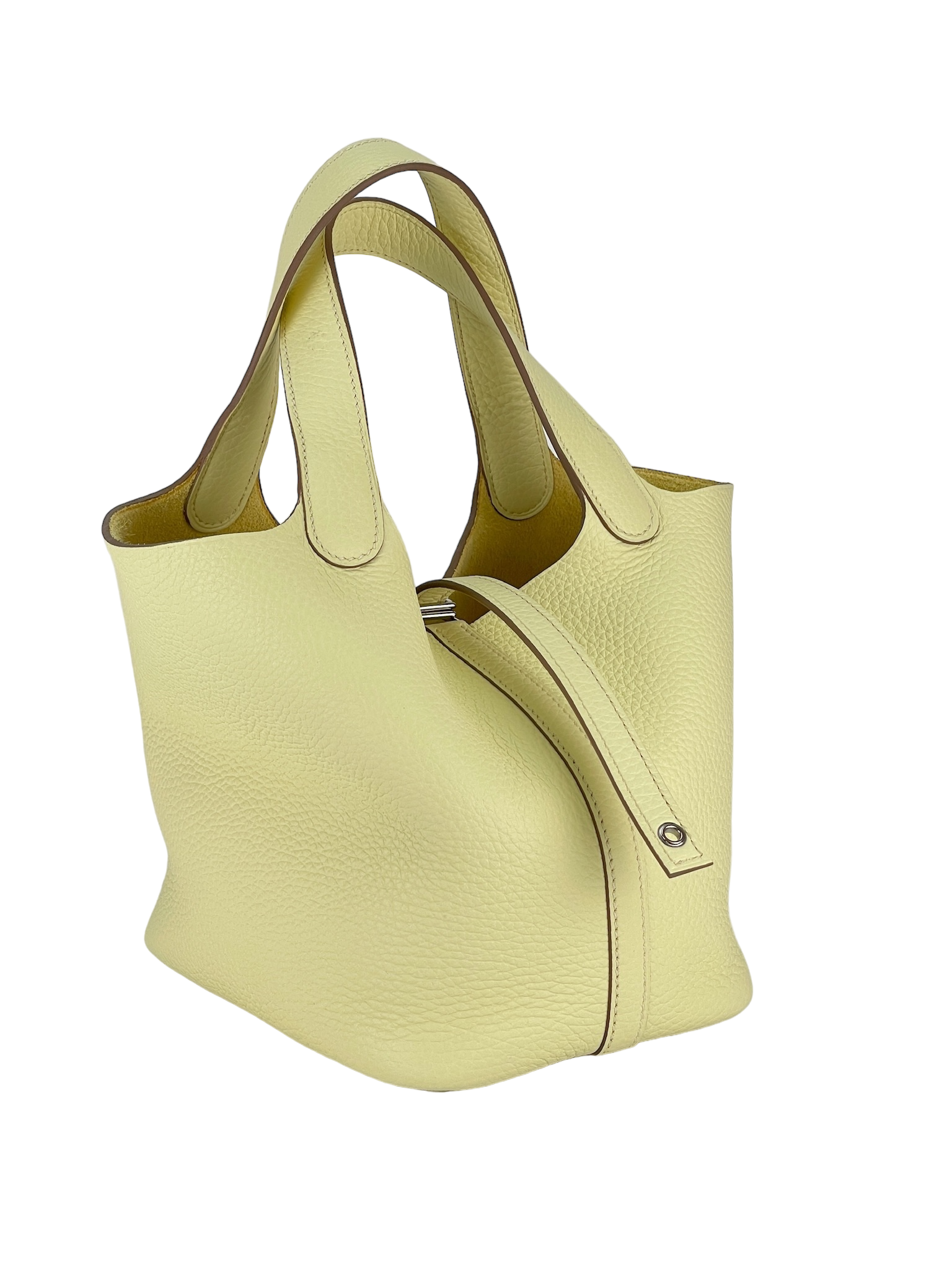 HERMES - Jaune Milton TC Picotin PM