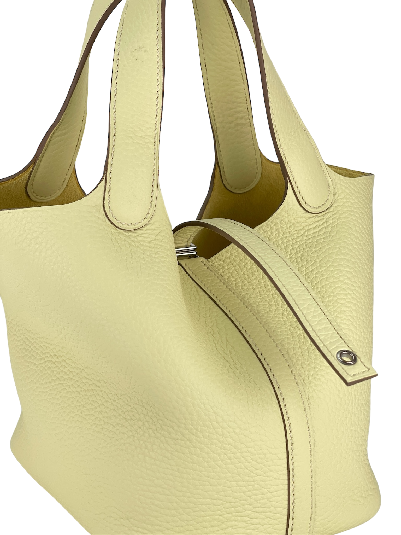 HERMES - Jaune Milton TC Picotin PM