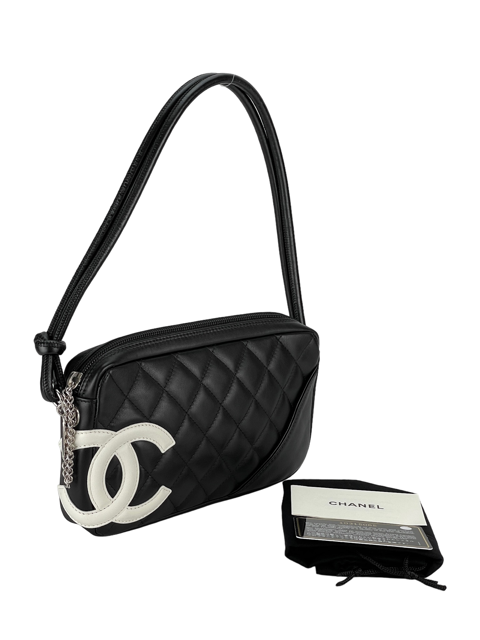 CHANEL - Black Cambon Shoulder Bag