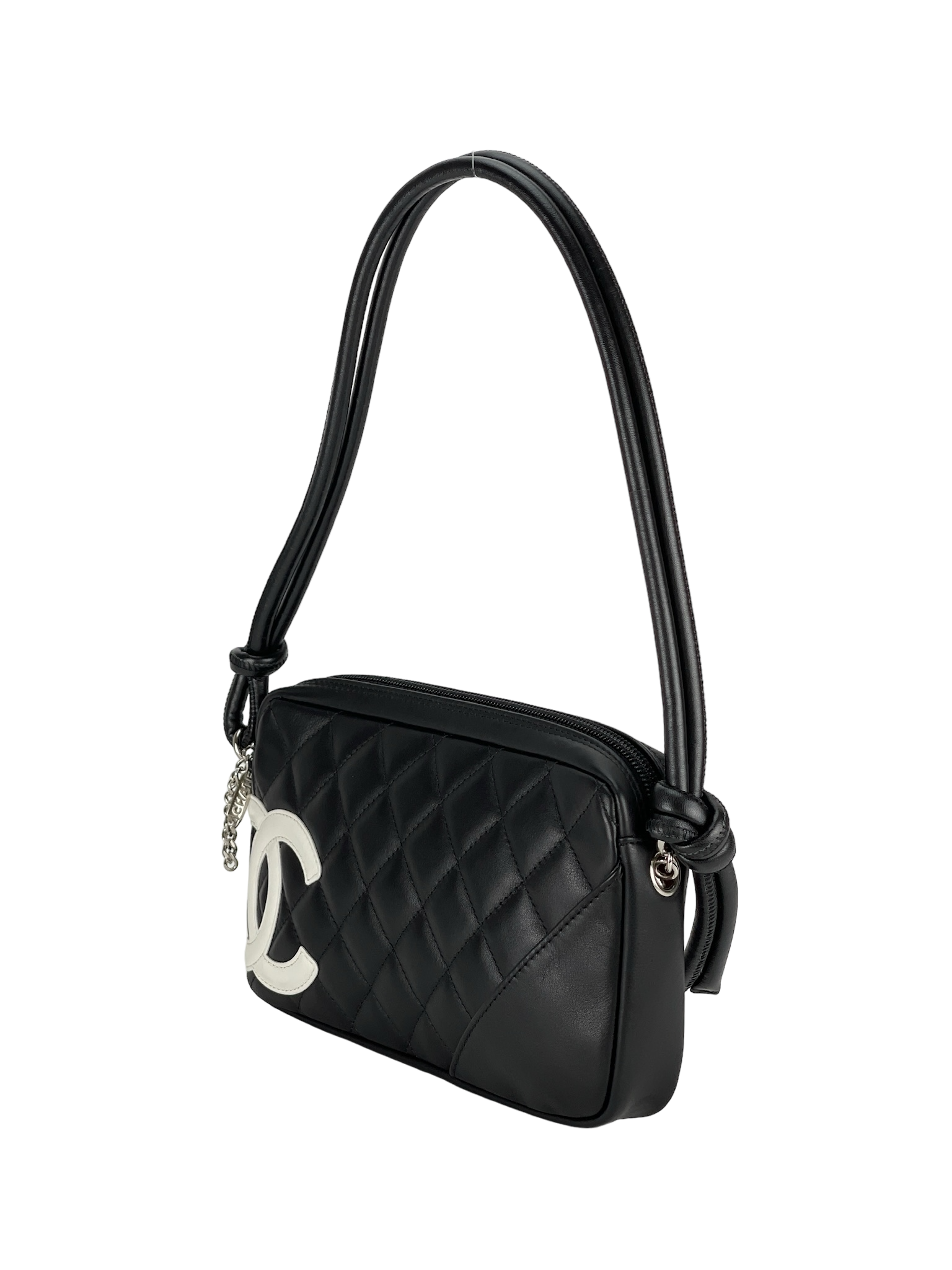 CHANEL - Black Cambon Shoulder Bag