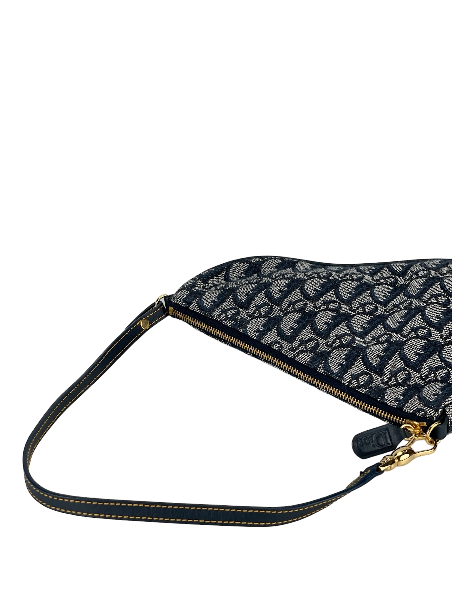 DIOR - Blue Saddle Hand Bag