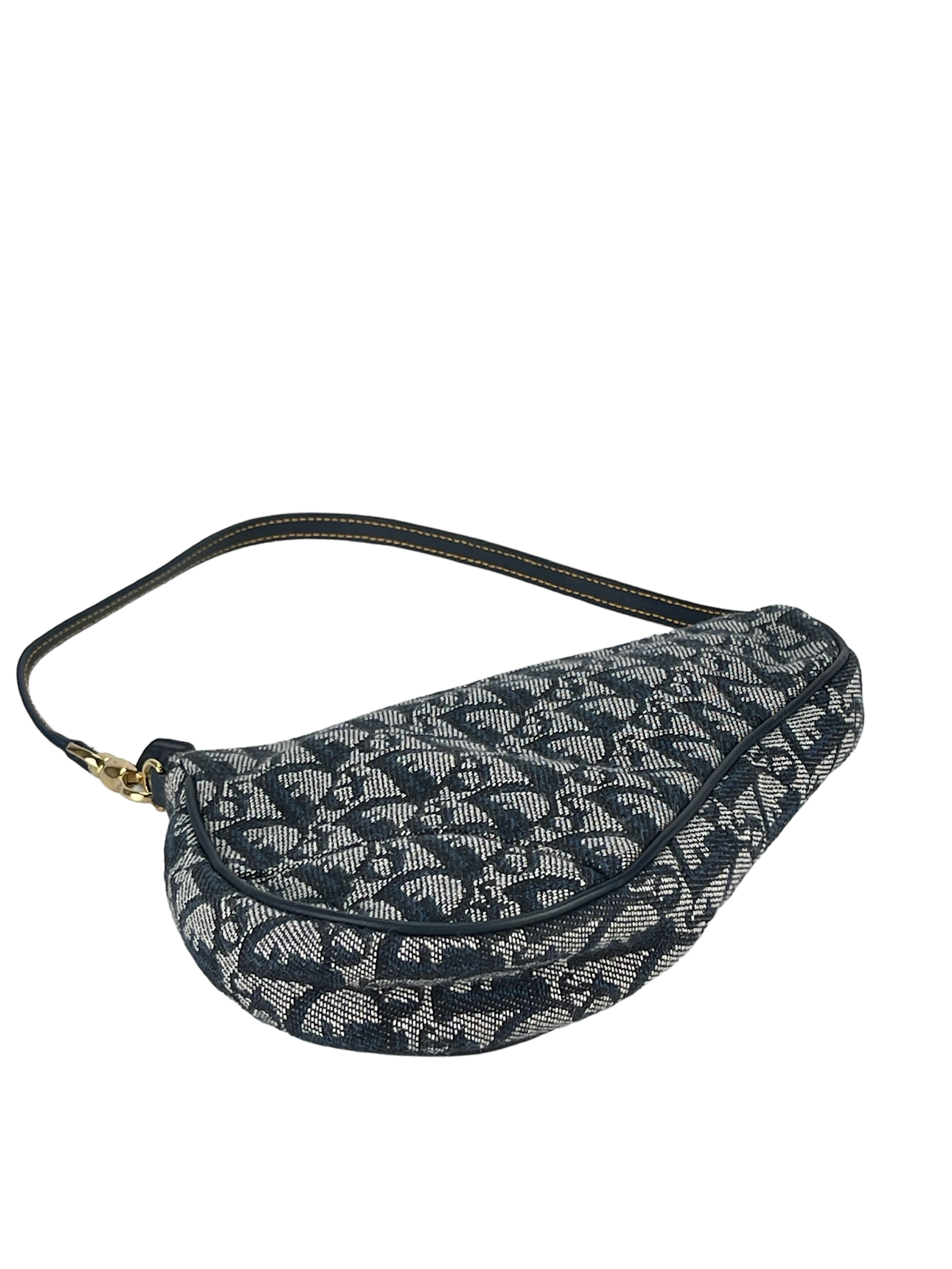 DIOR - Blue Saddle Hand Bag