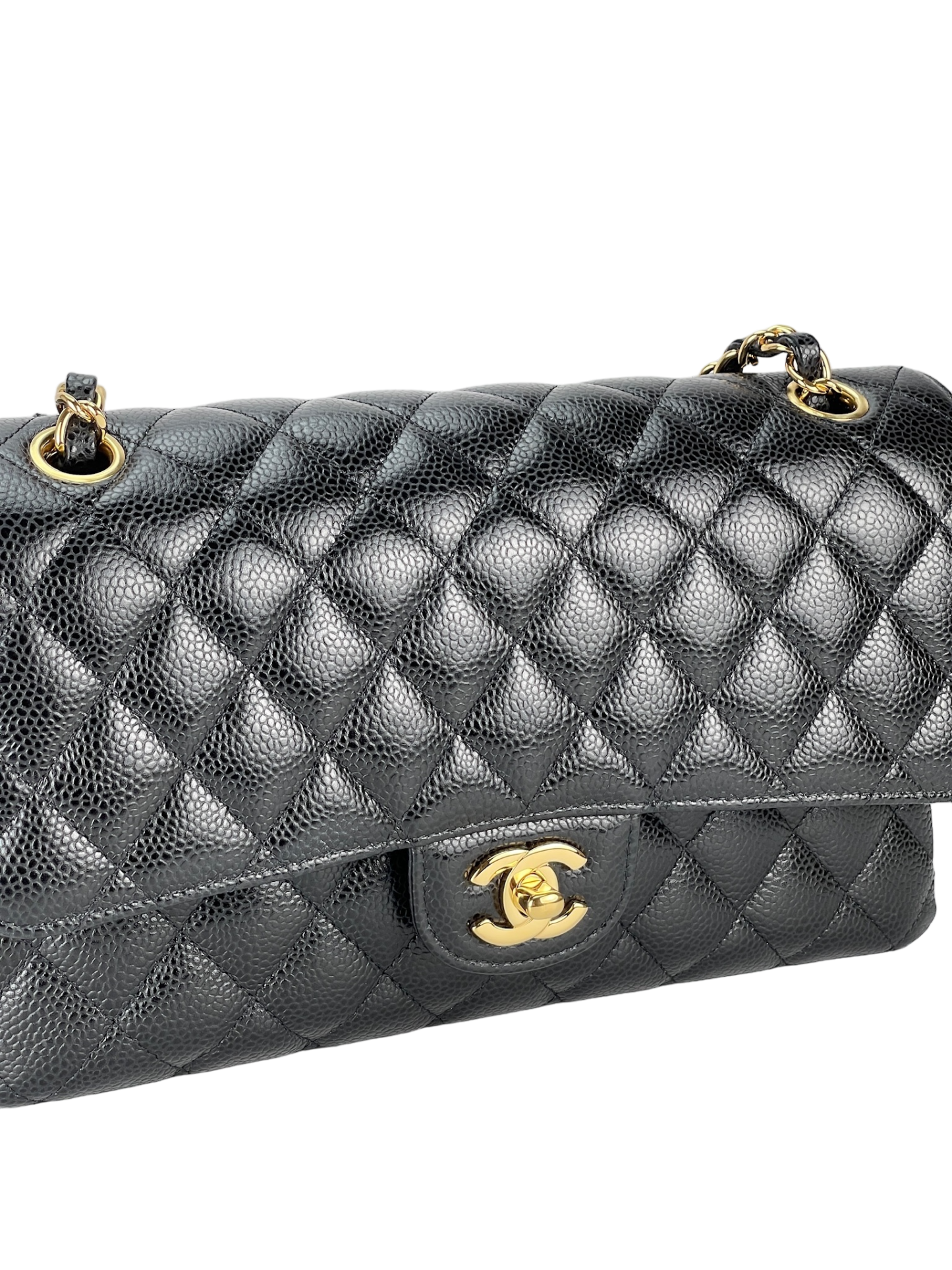 CHANEL - Quilted Cavair CF25 Shoulder Bag