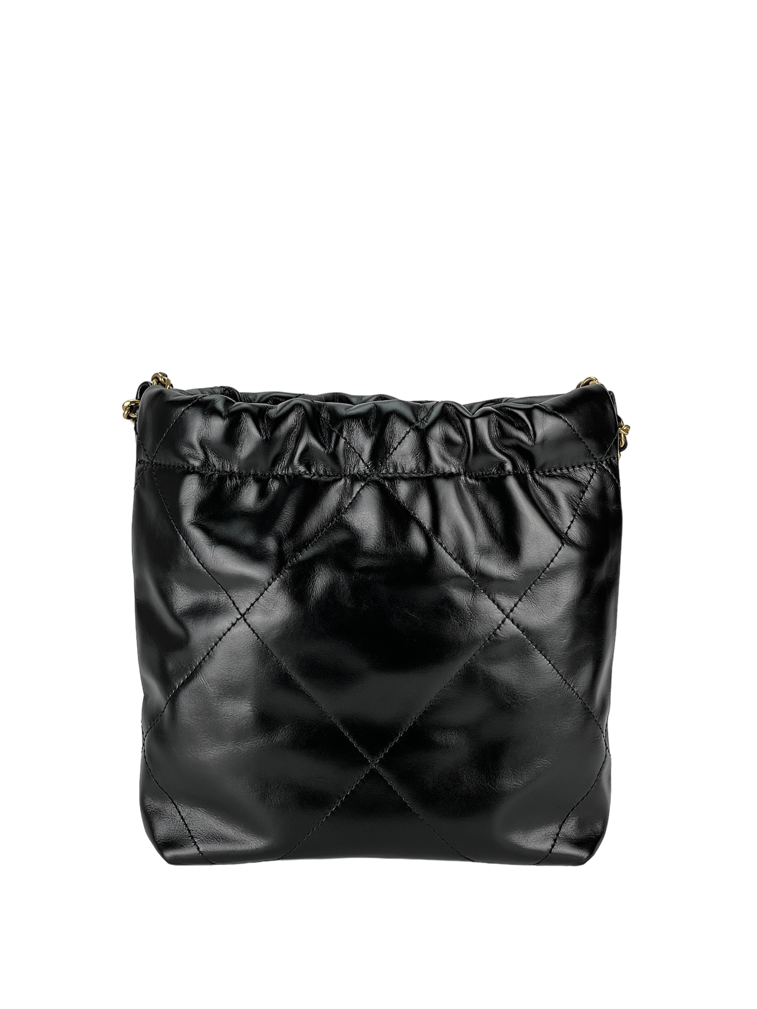 CHANEL -  Black Mini 22 Bag