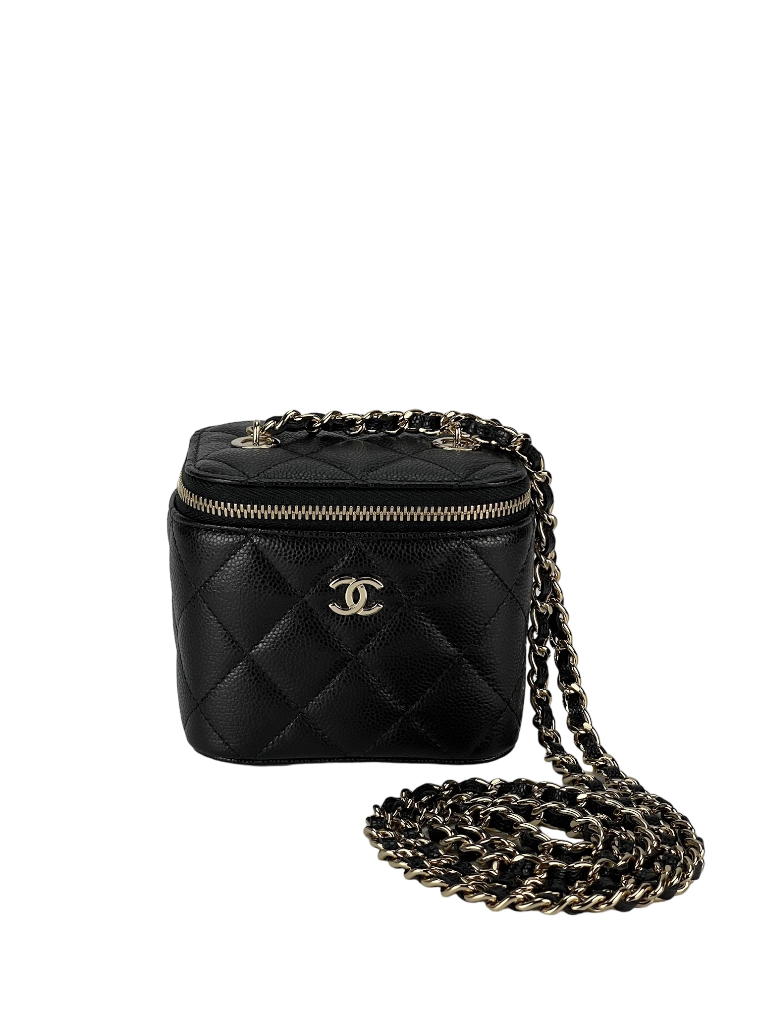 CHANEL - Small CC Vanity Case Chain Bag